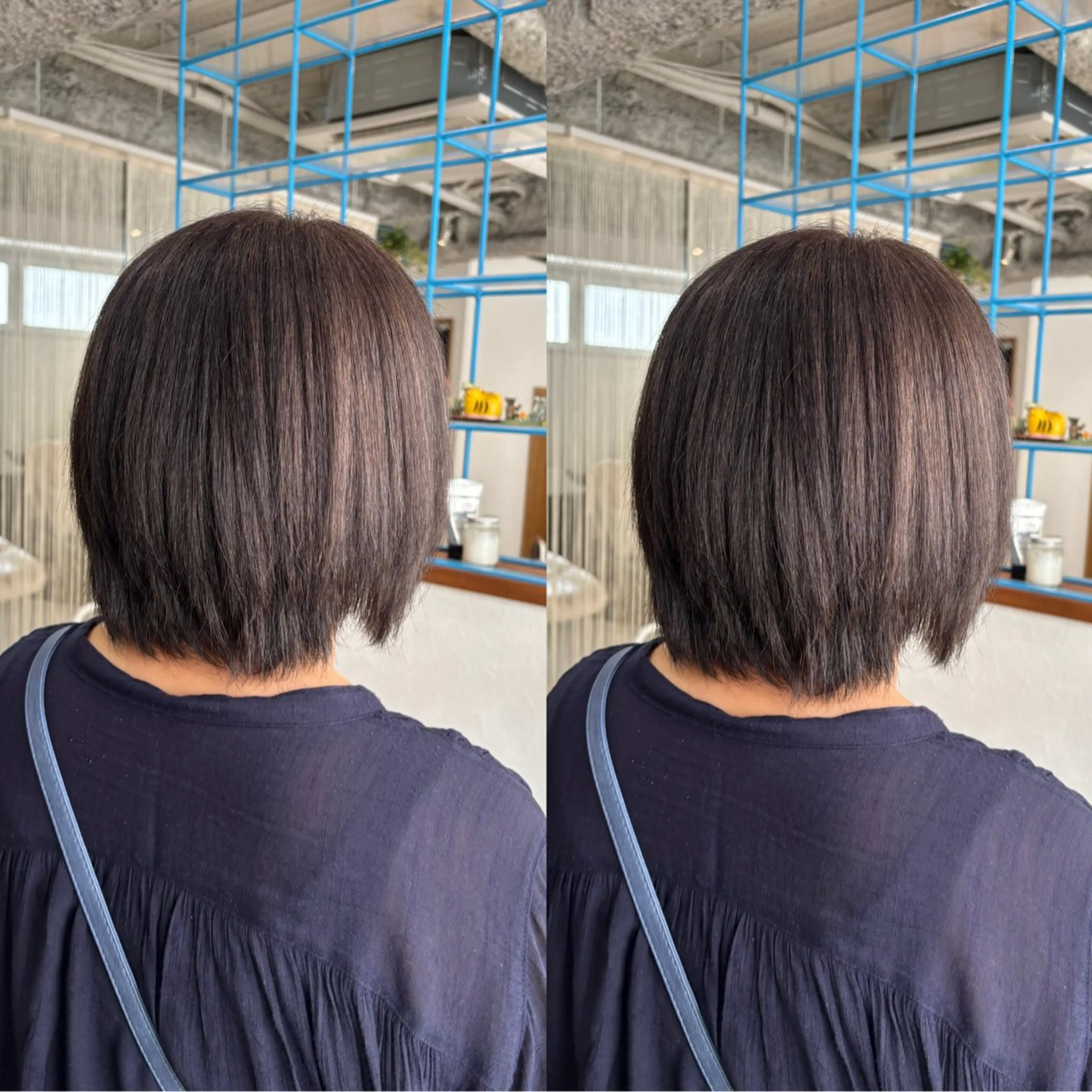 ショート カラー ヘアカラー トリートメント ヘッドスパ RINNO🌷艶髪/ 艶カラーのヘアスタイル
