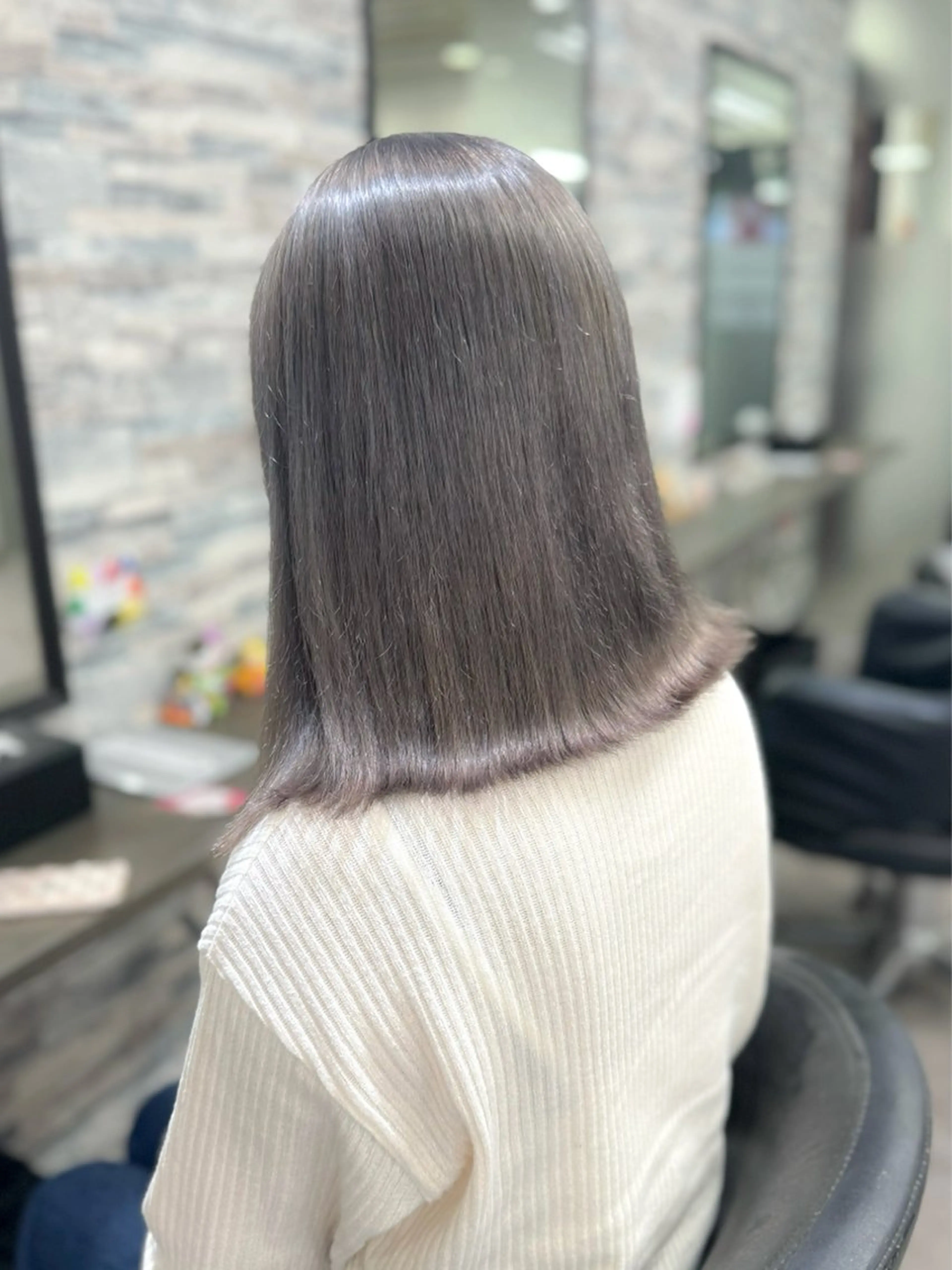 ミディアム カラー ブリーチエクステ 🎩カズキ🎩のヘアスタイル