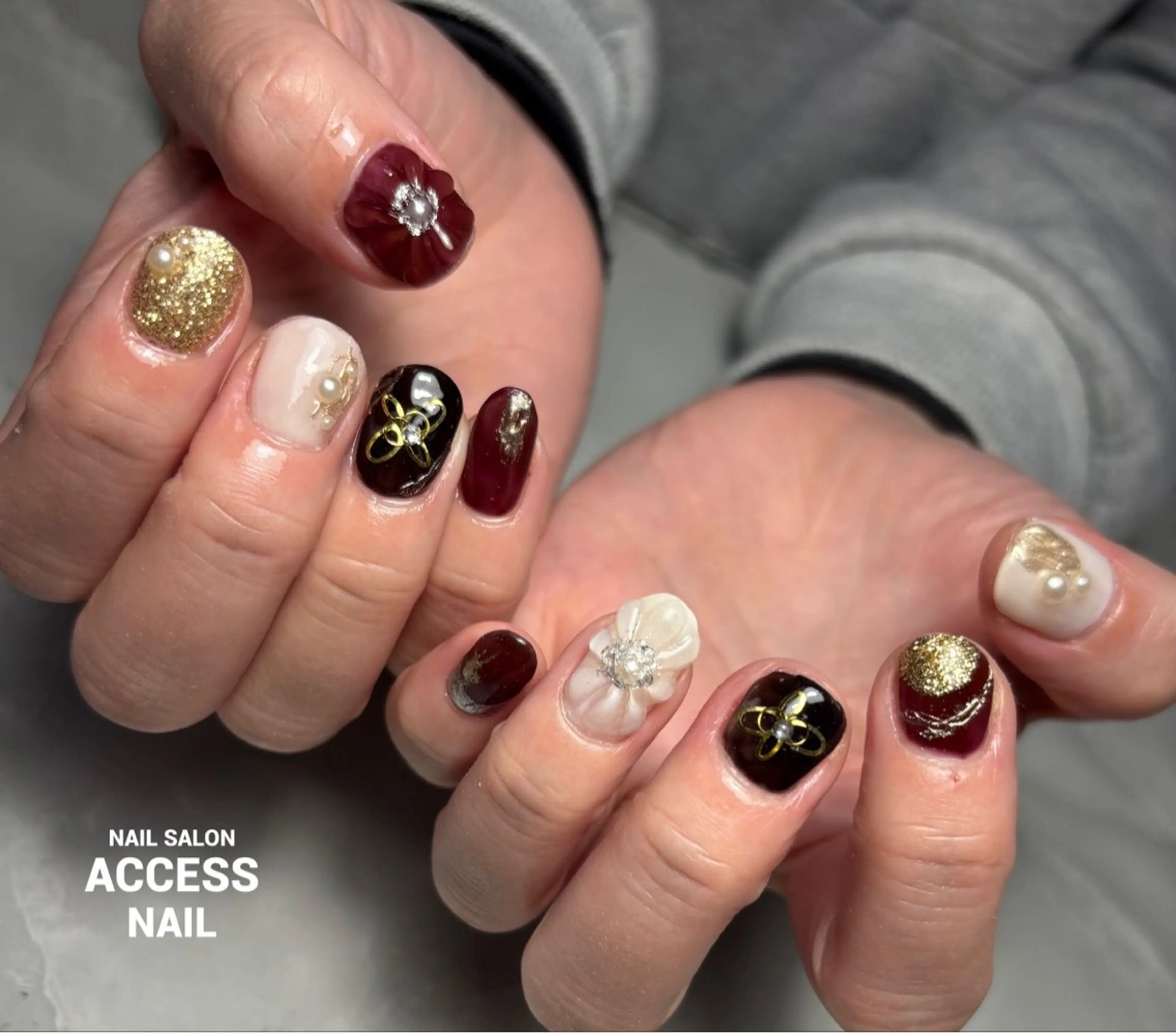 ネイル access nailのネイルデザイン