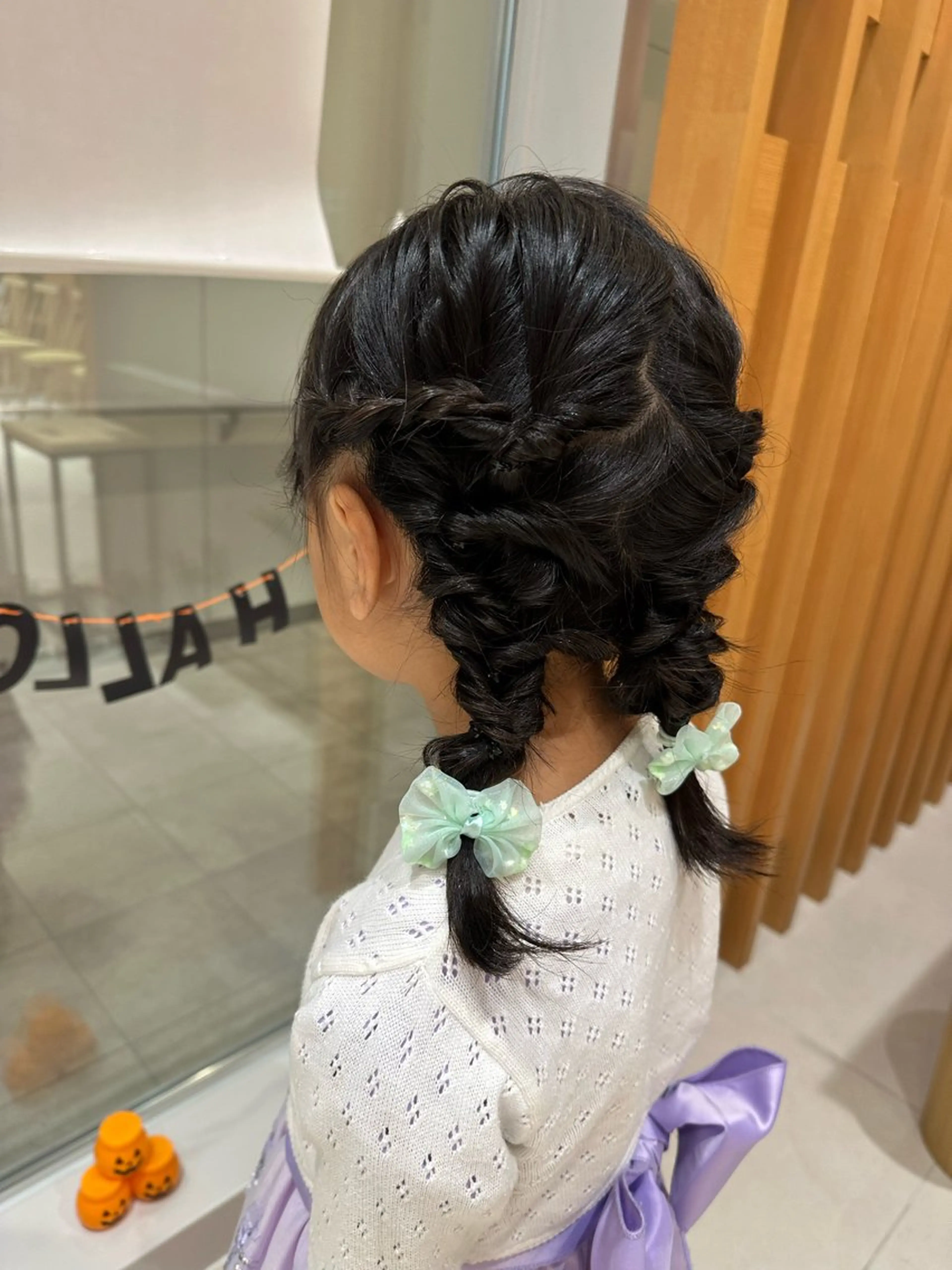 ヘアアレンジ キッズ 中島 愛のヘアスタイル