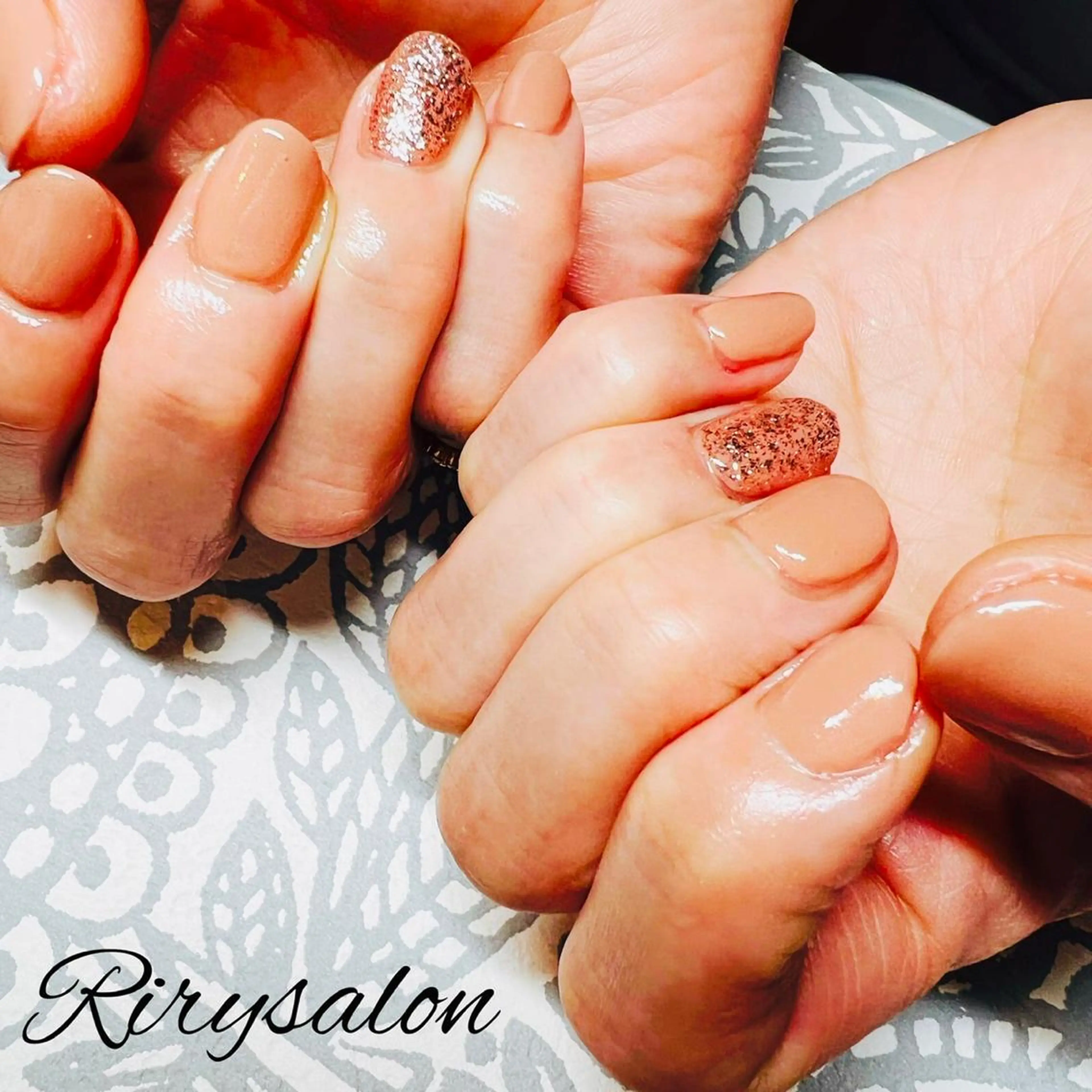 ネイル ワンカラーネイル Riry salonのネイルデザイン