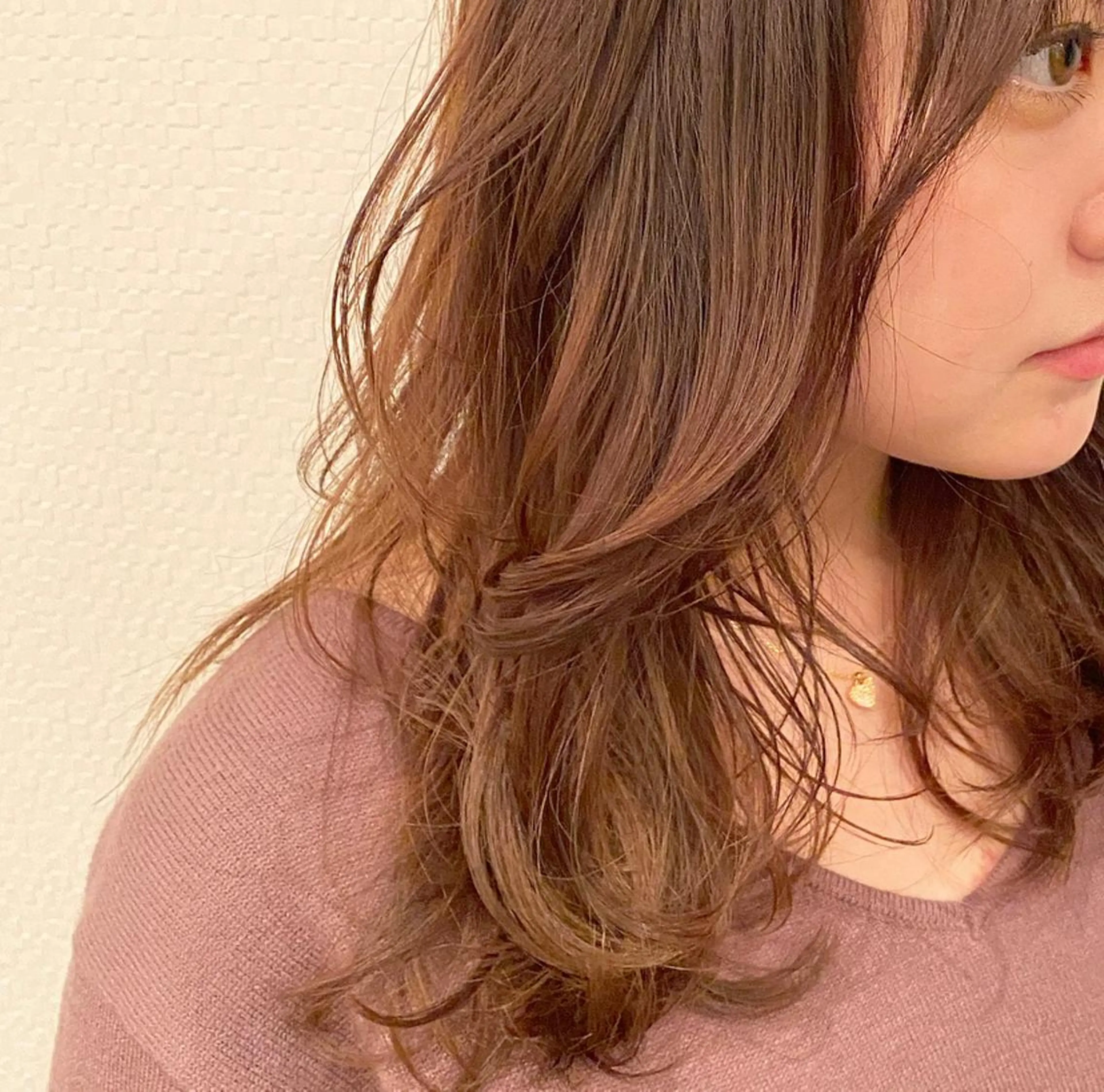 ロング レイヤーカット ヘアカラー 🌈🌸あおき みちる🌟💗のヘアスタイル