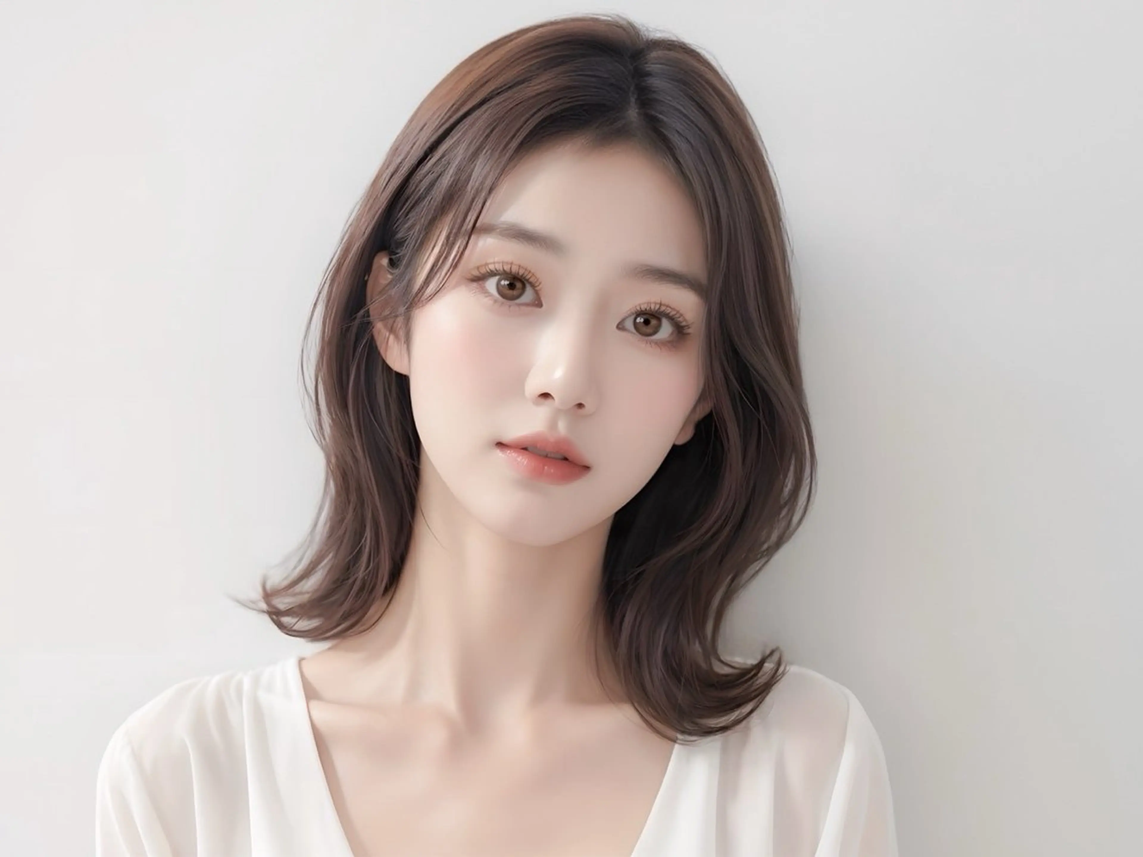 ミディアム カラー カット ヘアカラー 美髪✨艶髪✨髪質改善 カラー特化❕阿部里美のヘアスタイル