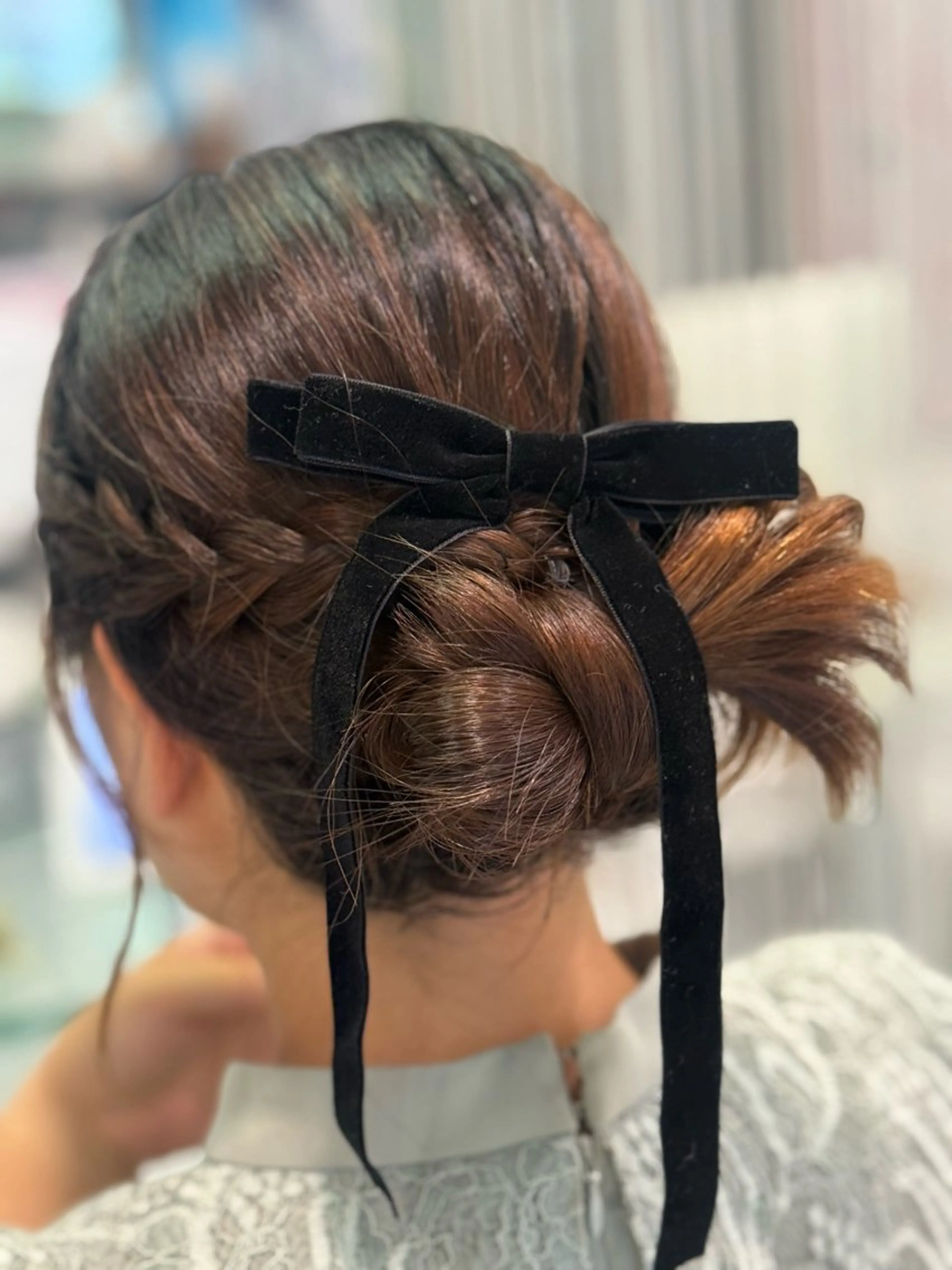 ロング ヘアセット こばやし⭐️ みかのヘアスタイル