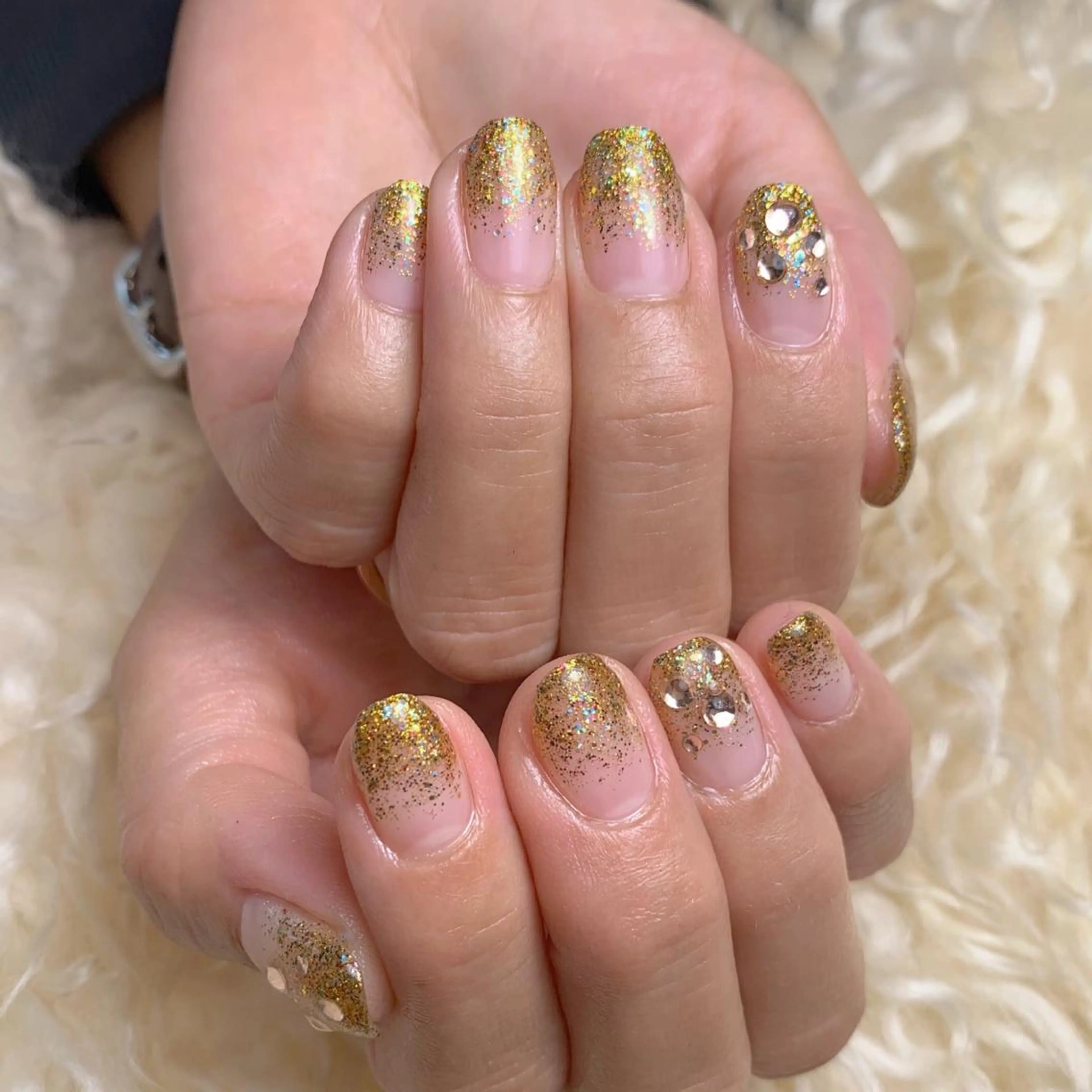 ネイル ストーンネイル ハンドネイル センター南 LEGAOSあゆみのネイルデザイン