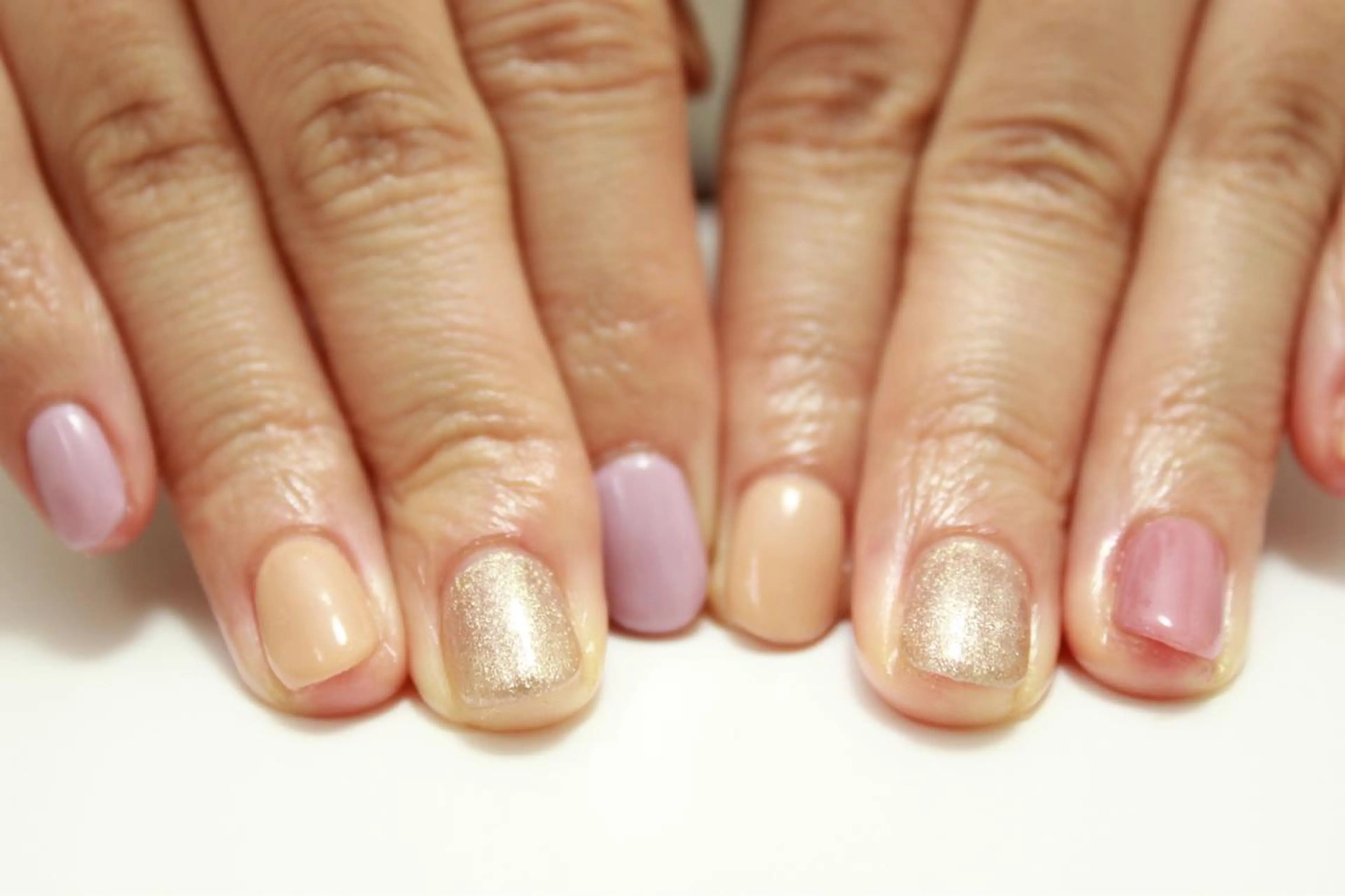 ネイル シンプルネイル ハンドネイル Ｋ minamiのネイルデザイン