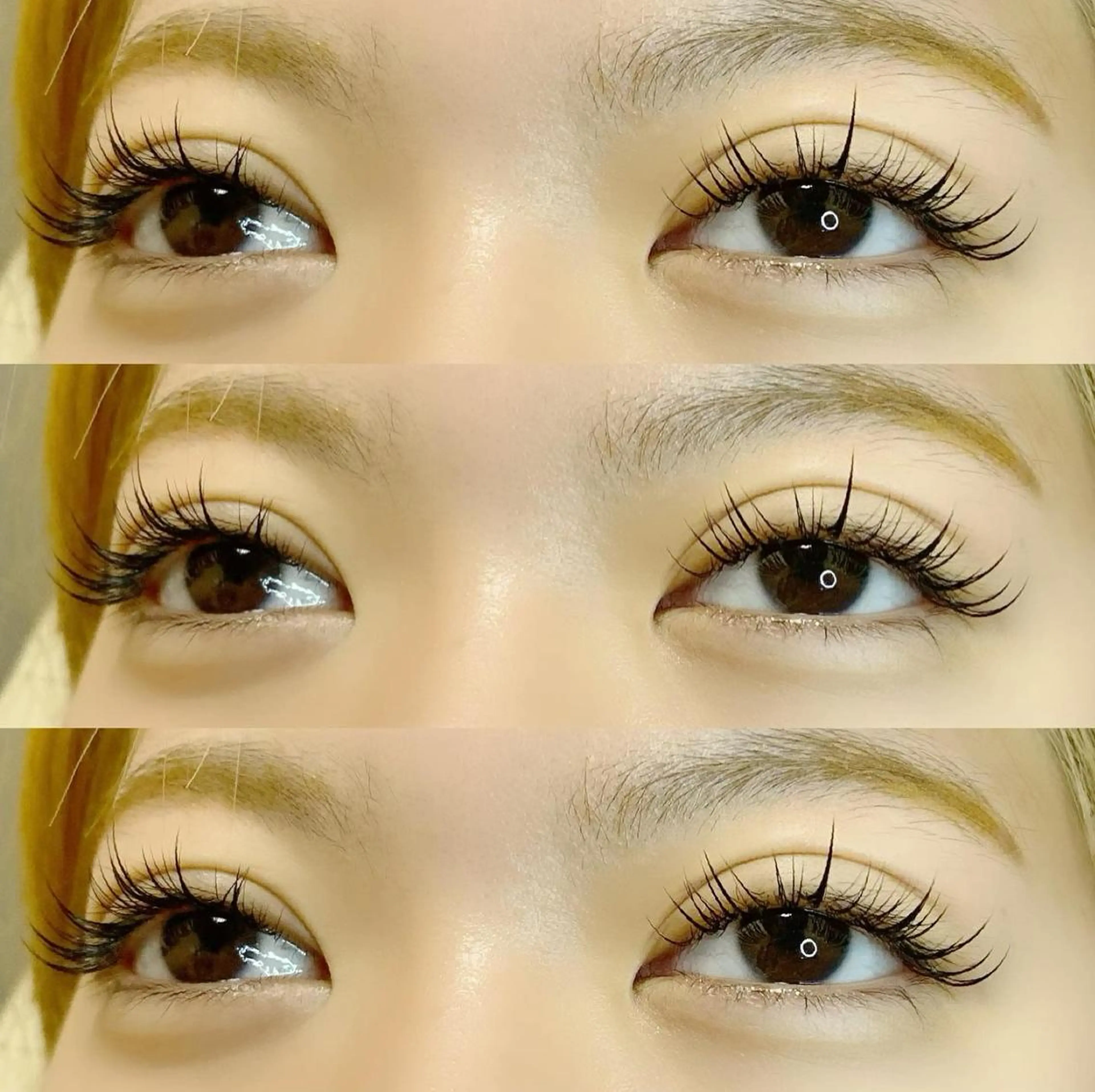 マツエク・マツパ 束感まつ毛 パリジェンヌラッシュリフト まつげパーマ ボリュームラッシュ ワンホンマツエク KURUMI🦋 まつエクまつパ美眉のマツエク・マツパデザイン