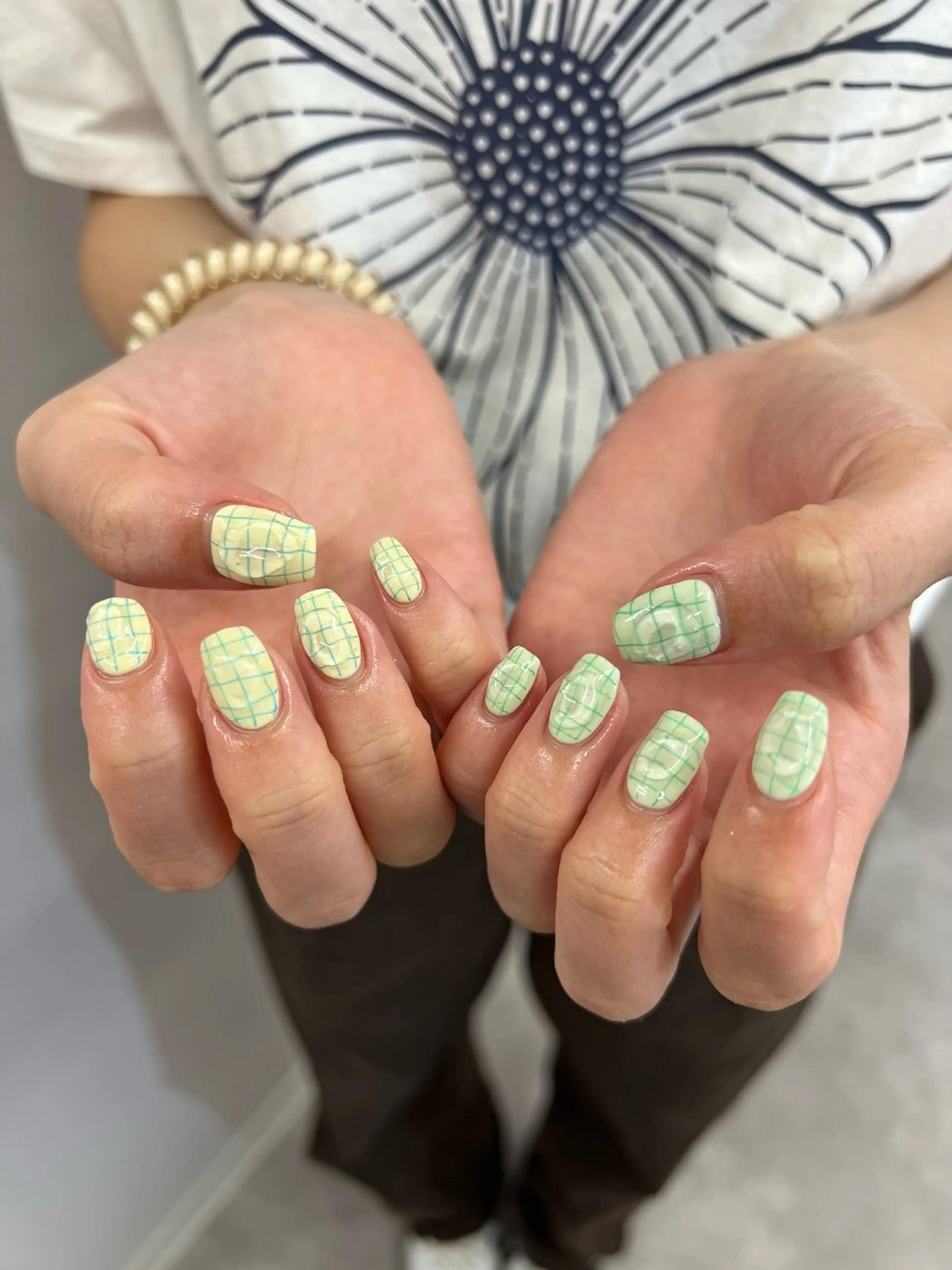 ネイル ジェルネイル マグネットネイル ニュアンスネイル パラジェル パステルネイル ハンドネイル ハンドケア Bana_ Nailのネイルデザイン