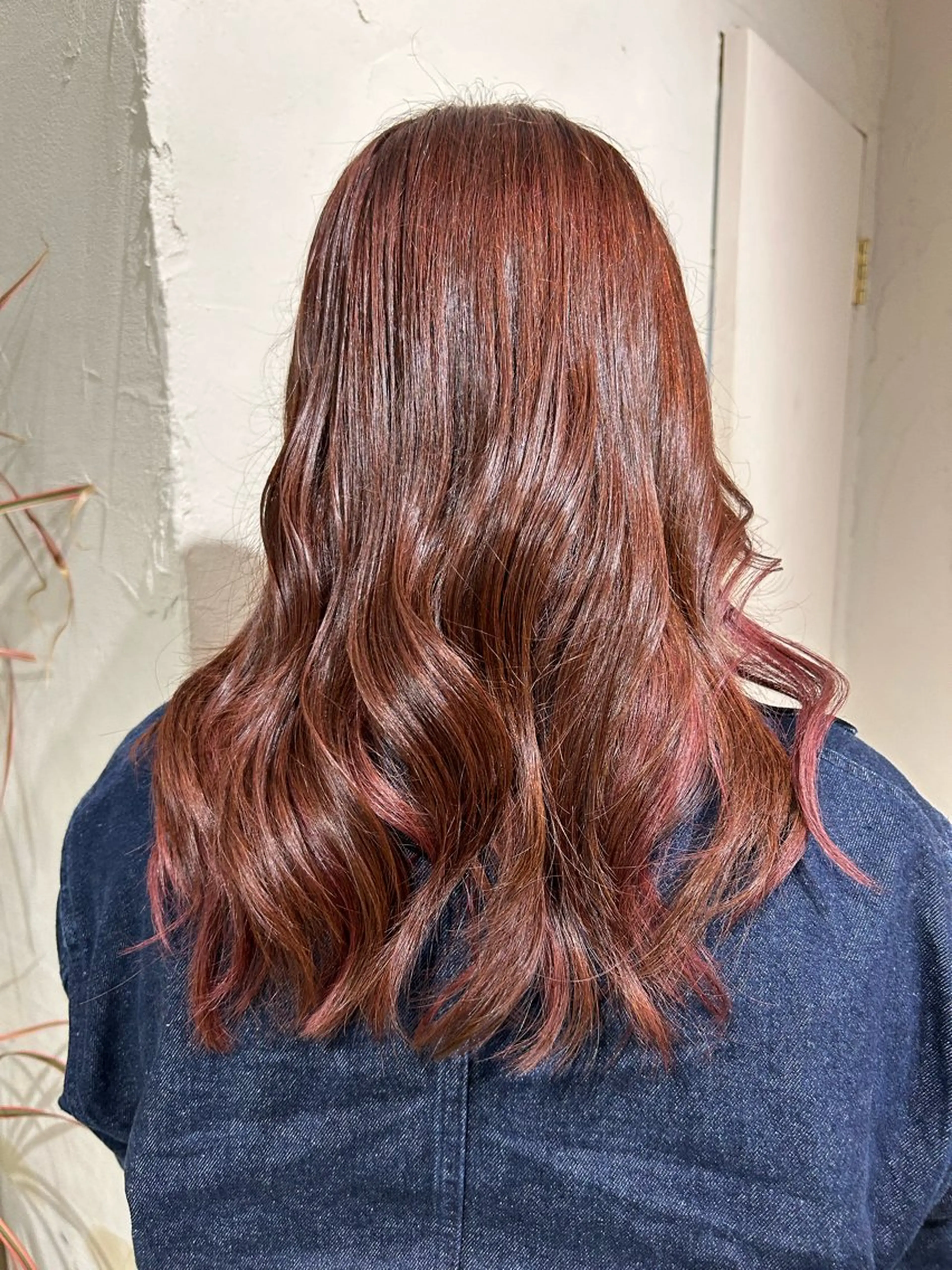 ロング ヘアカラー 🤍Nozomi/ オリーブカラー🌿のヘアスタイル