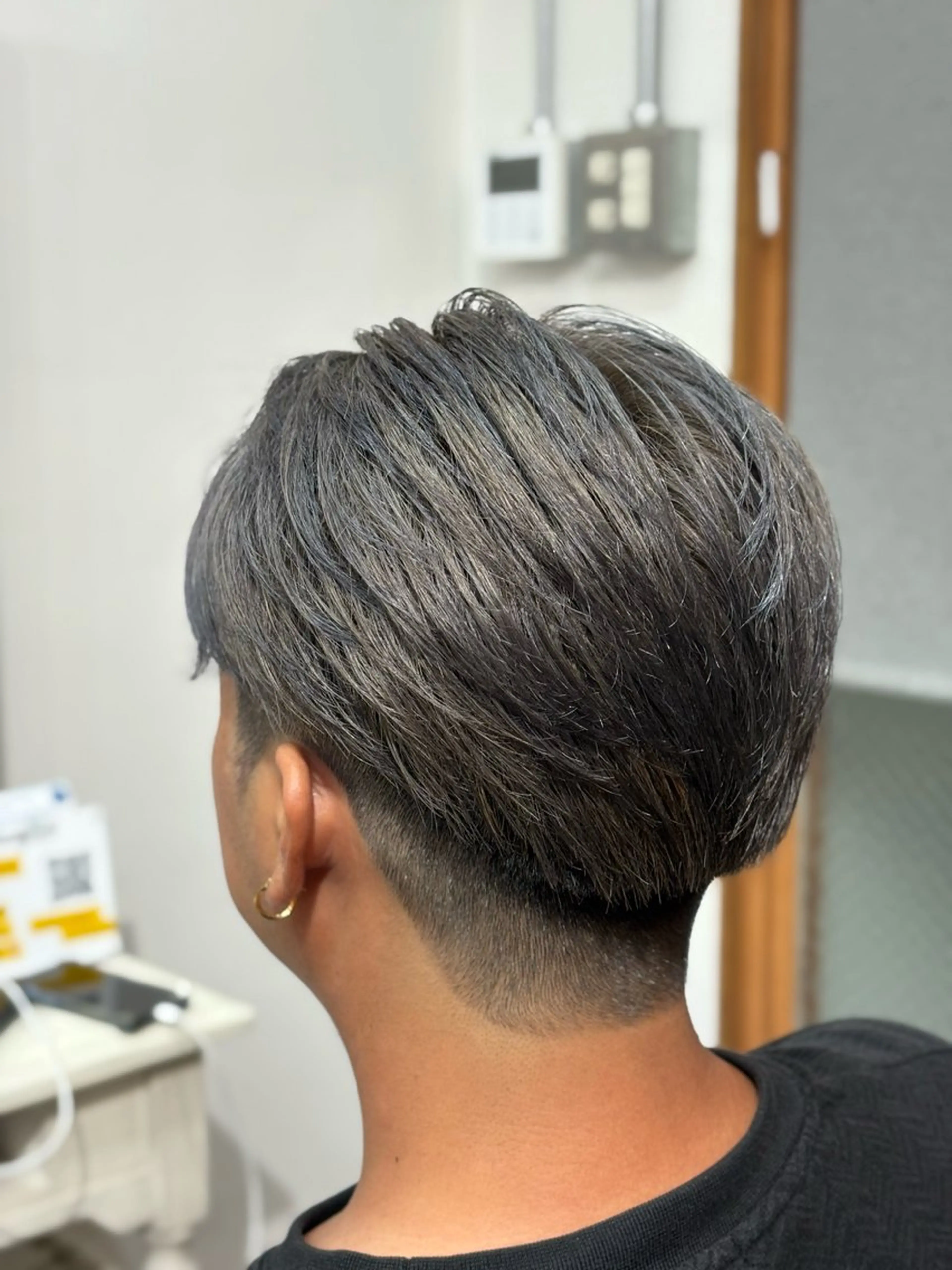 カラー メンズ グレージュ ヘアカラー Snalyメンズ特化 スエハラのヘアスタイル