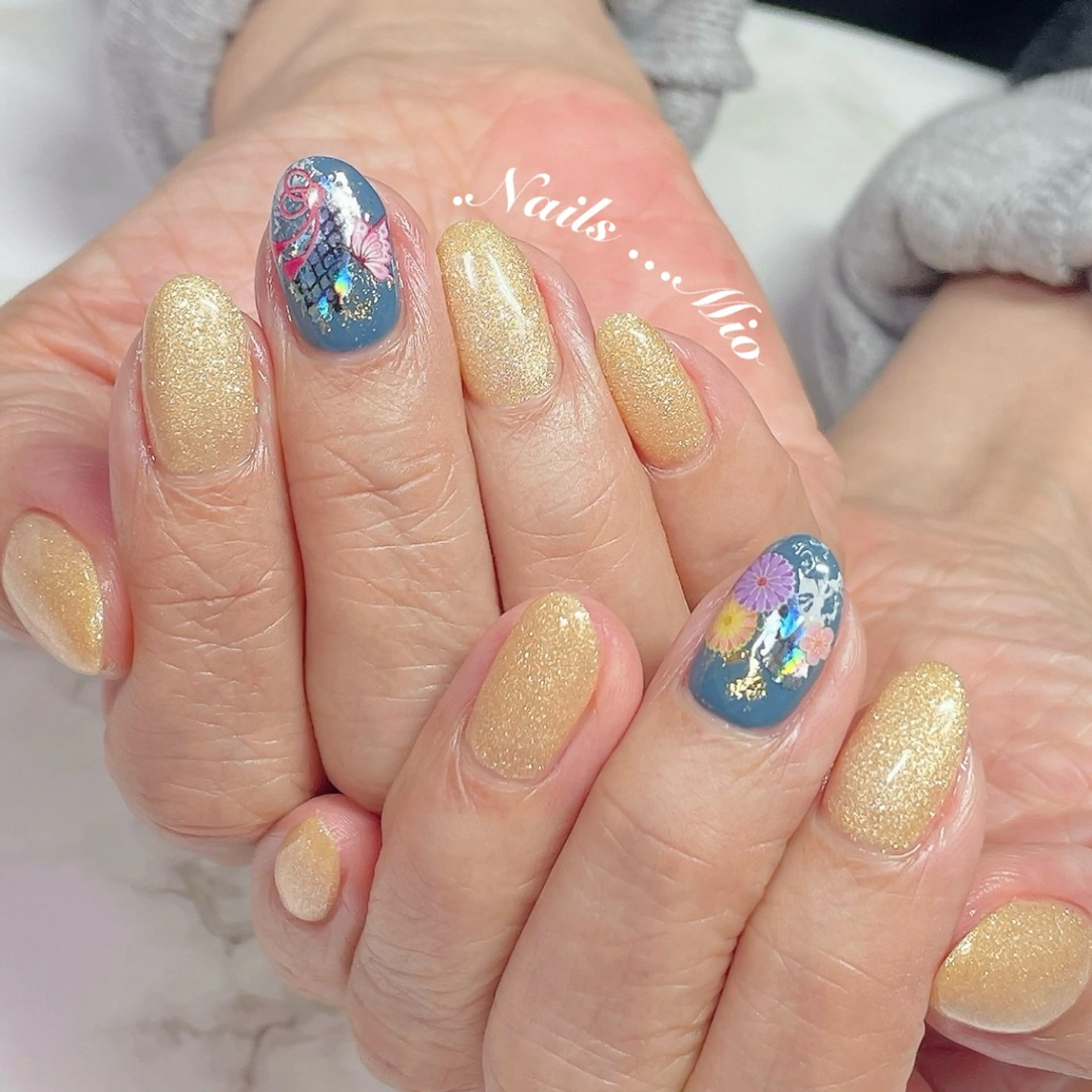 ネイル アートネイル ジェルネイル ワンカラーネイル .Nails Mio 赤羽西ネイルサロンのネイルデザイン