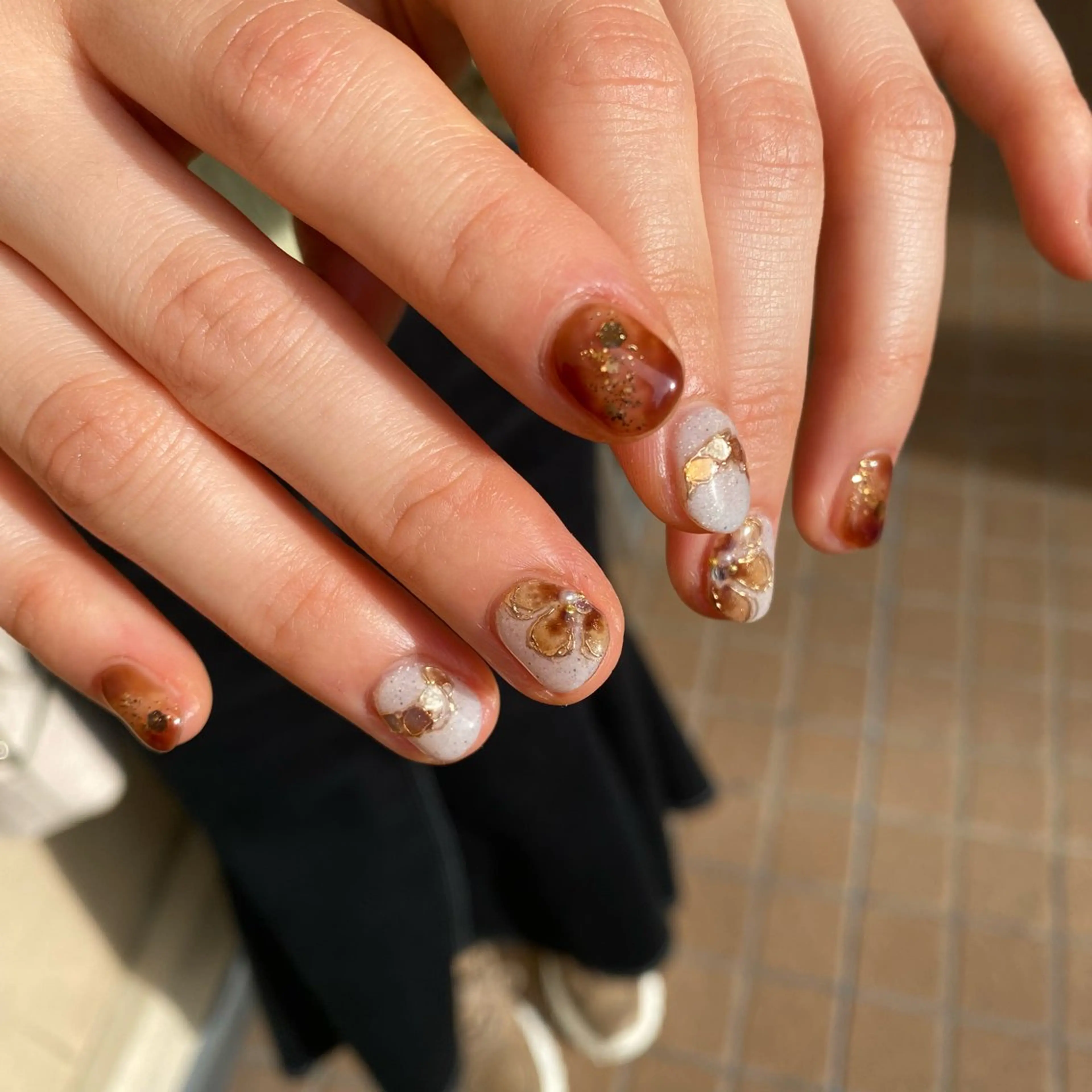 ネイル 持ち込み ハンドネイル 🌿 Asumi🌿のネイルデザイン