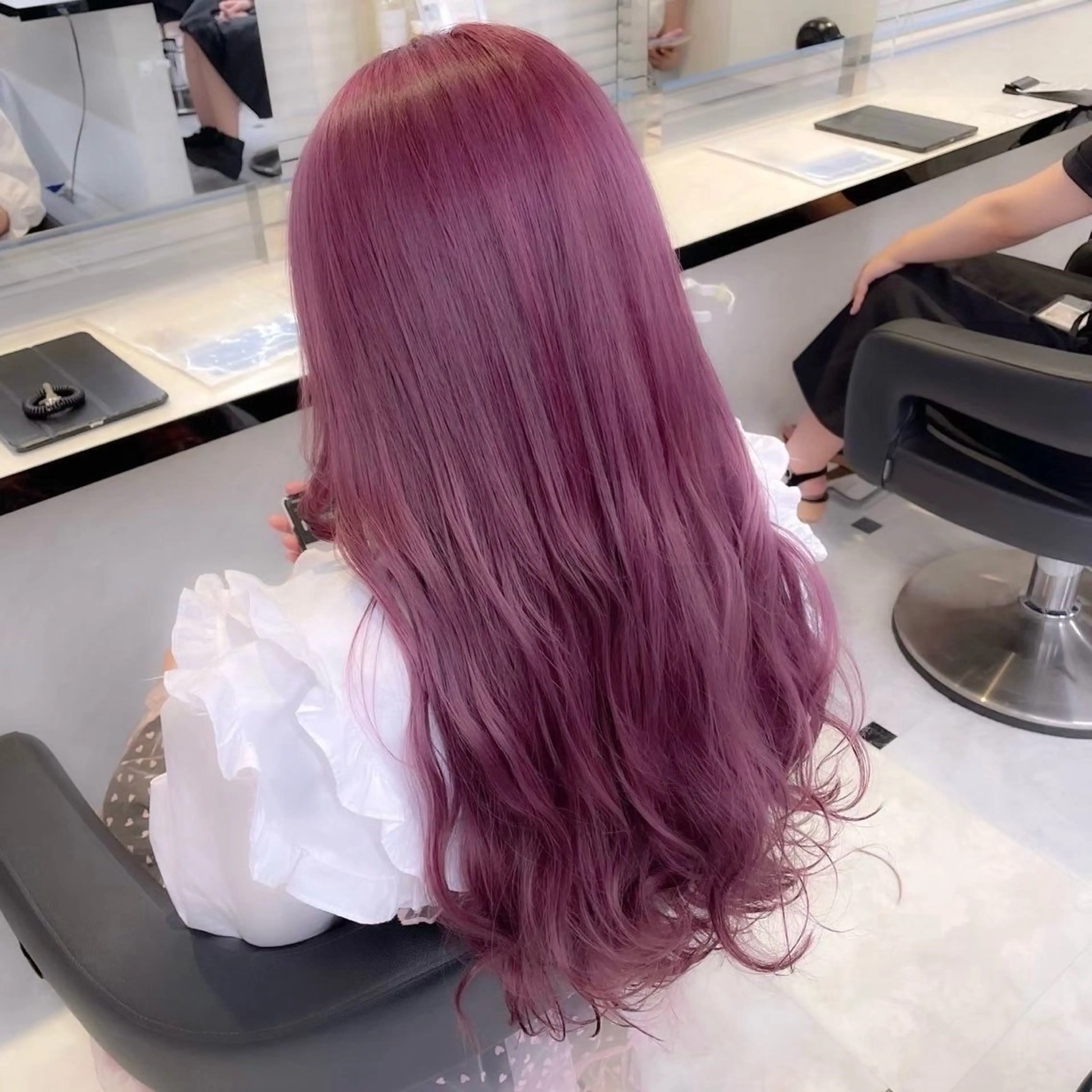 ロング カラー 💗トレンド暖色ヘア Natsumi 💗のヘアスタイル