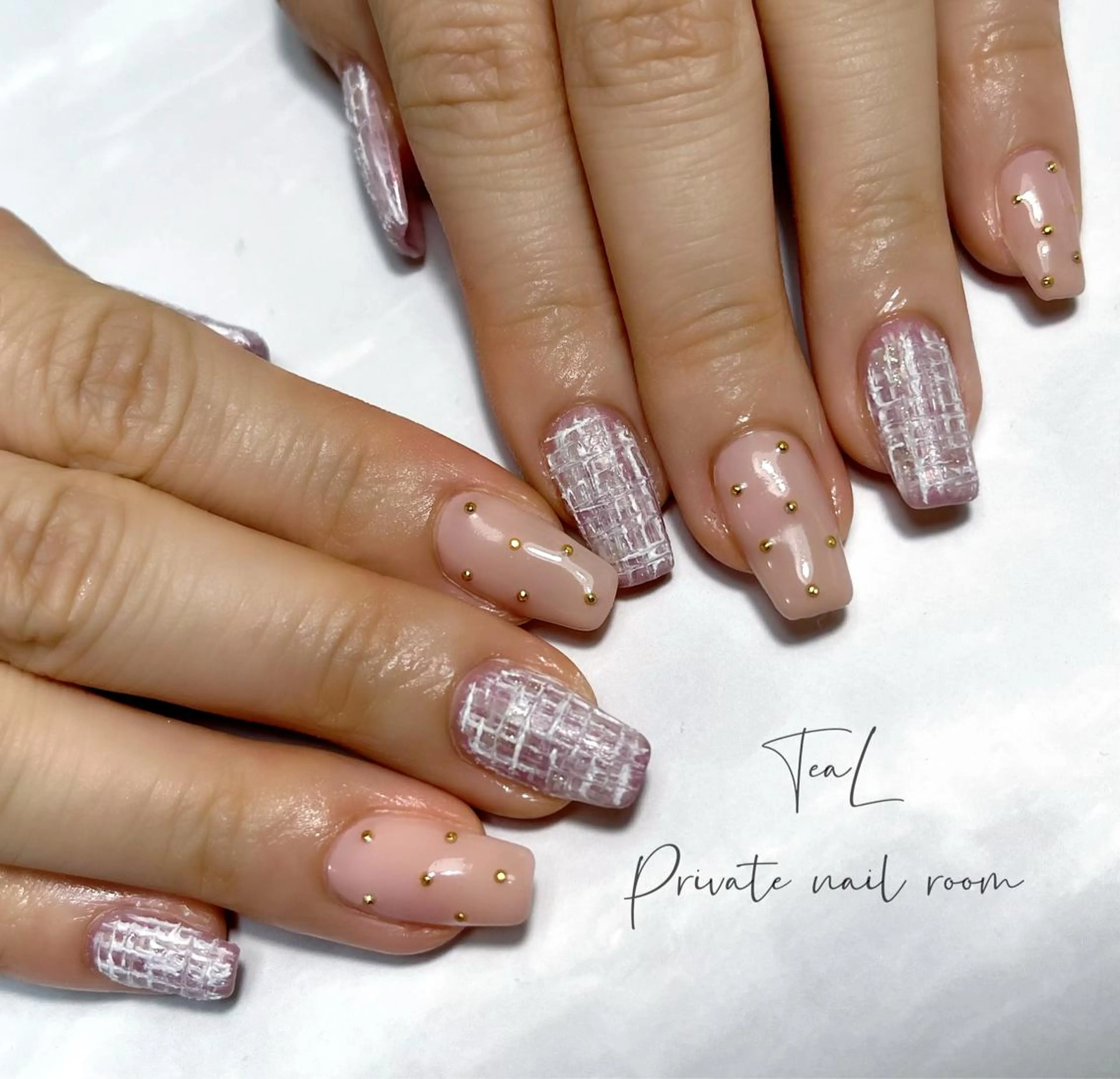 ネイル ハンドネイル TeaL nailのネイルデザイン