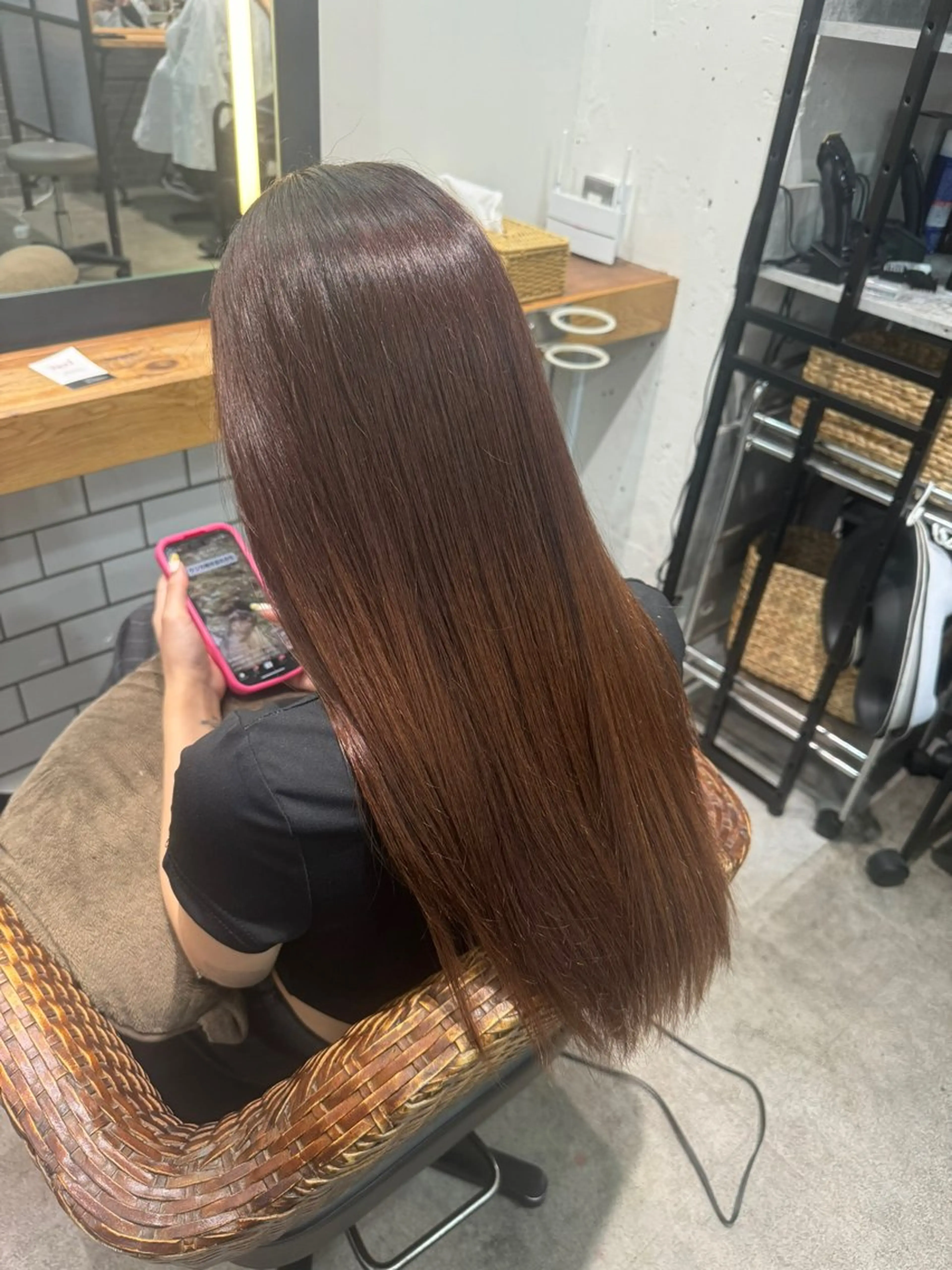 ロング トリートメント red neo あいりのヘアスタイル