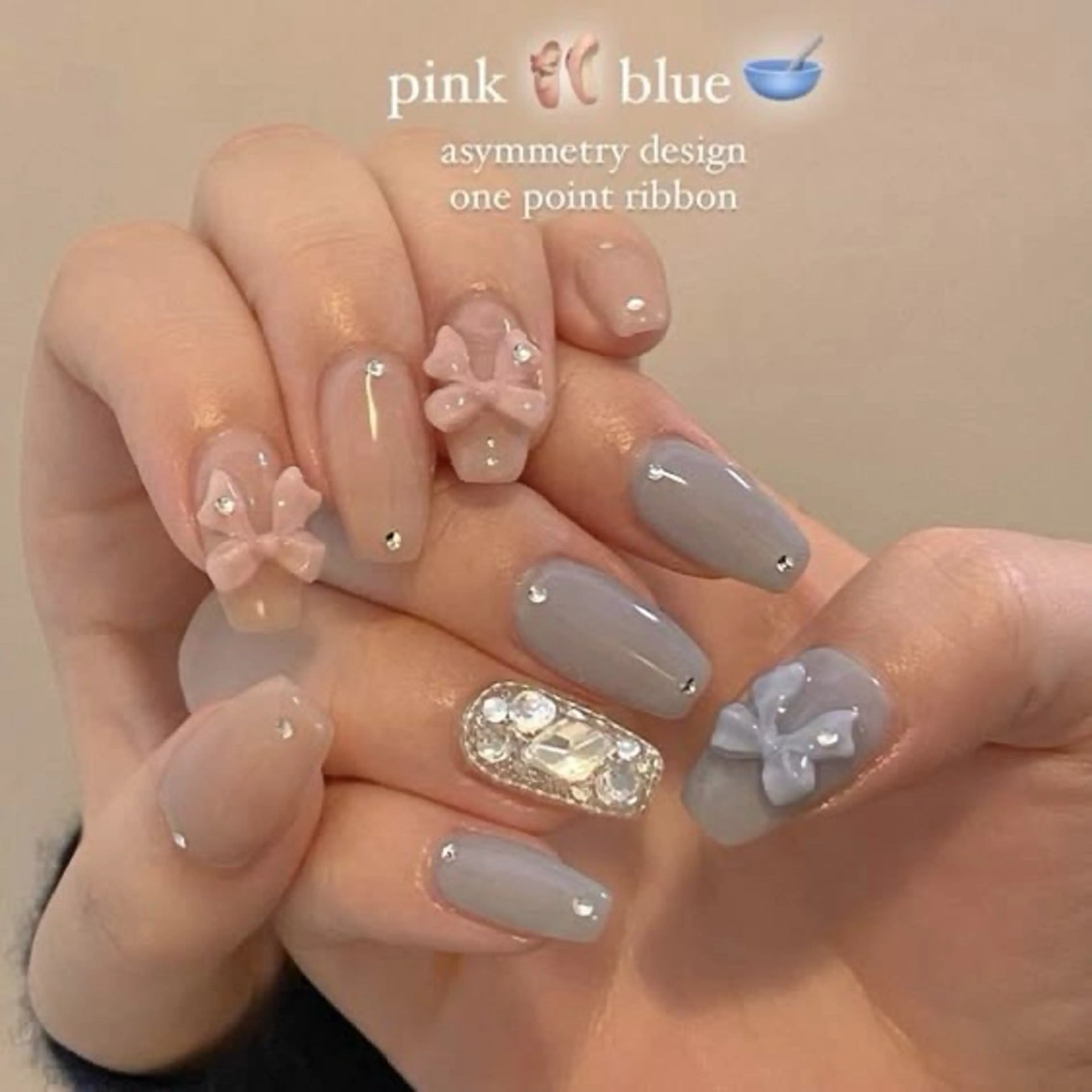 ネイル 韓国ネイル 持ち込み ニュアンスネイル ネイルチップ ハンドネイル JENNY ANA.CHUOのネイルデザイン