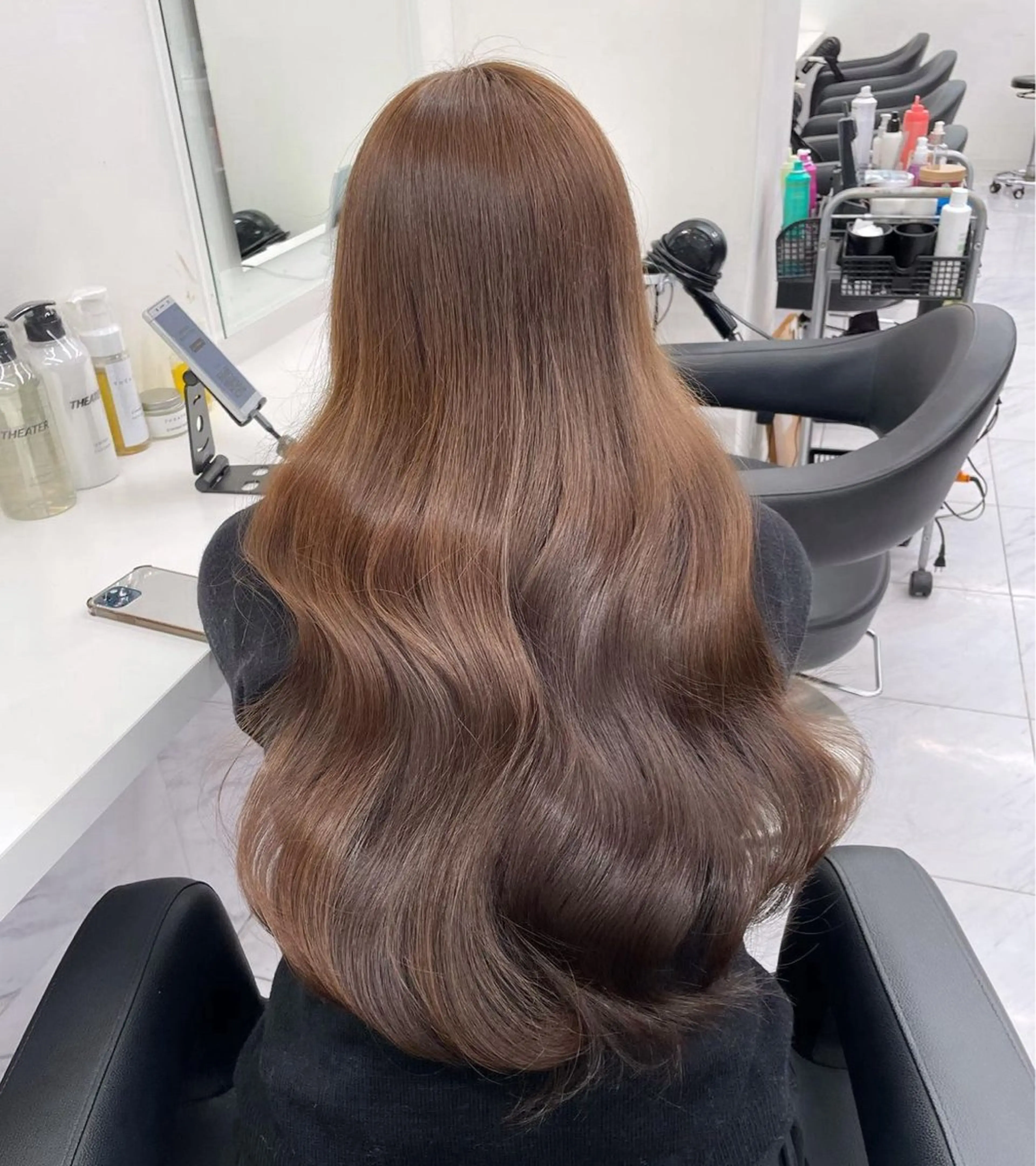 ロング ヘアカラー トリートメント 透明感カラー/ レイヤーカット/優大のヘアスタイル