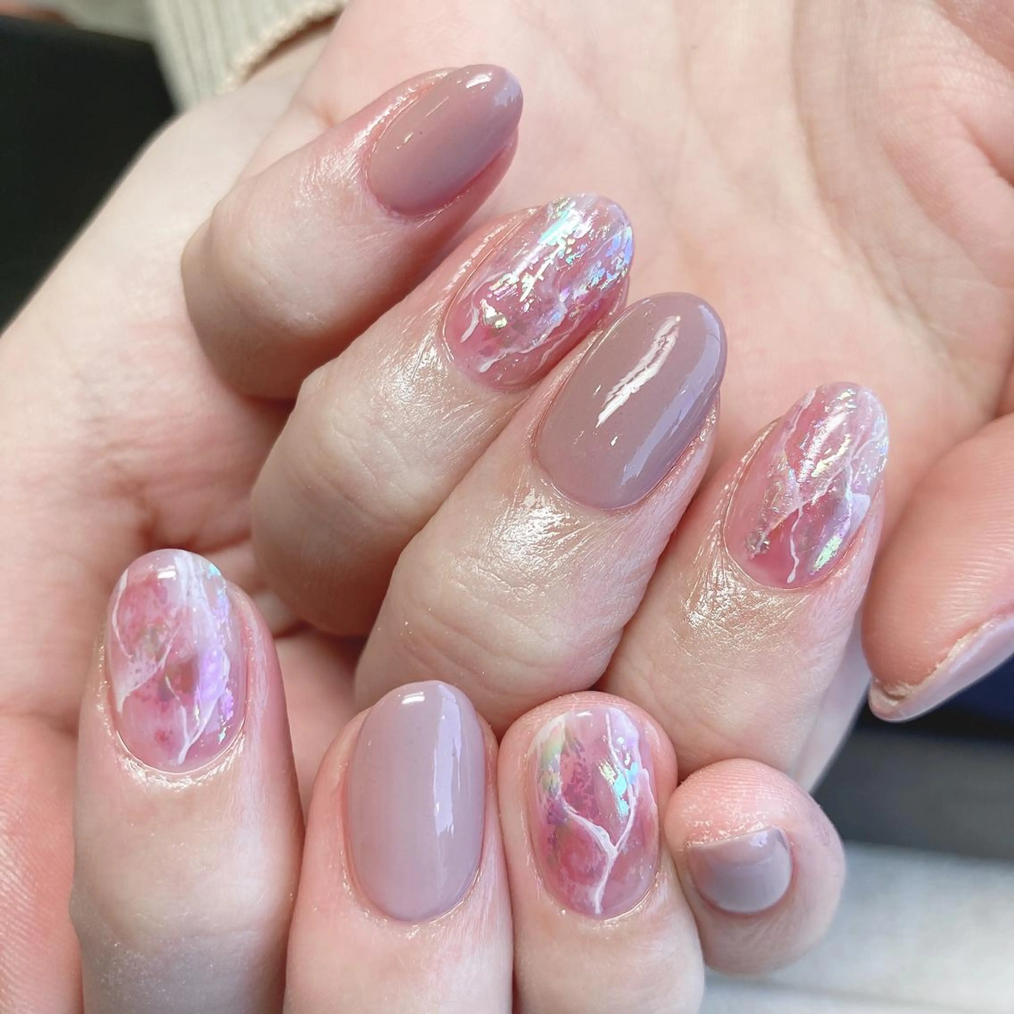 ネイル 大理石ネイル(マーブル) Nail salon  Stella所属・Nail salon Stellaのネイルデザイン