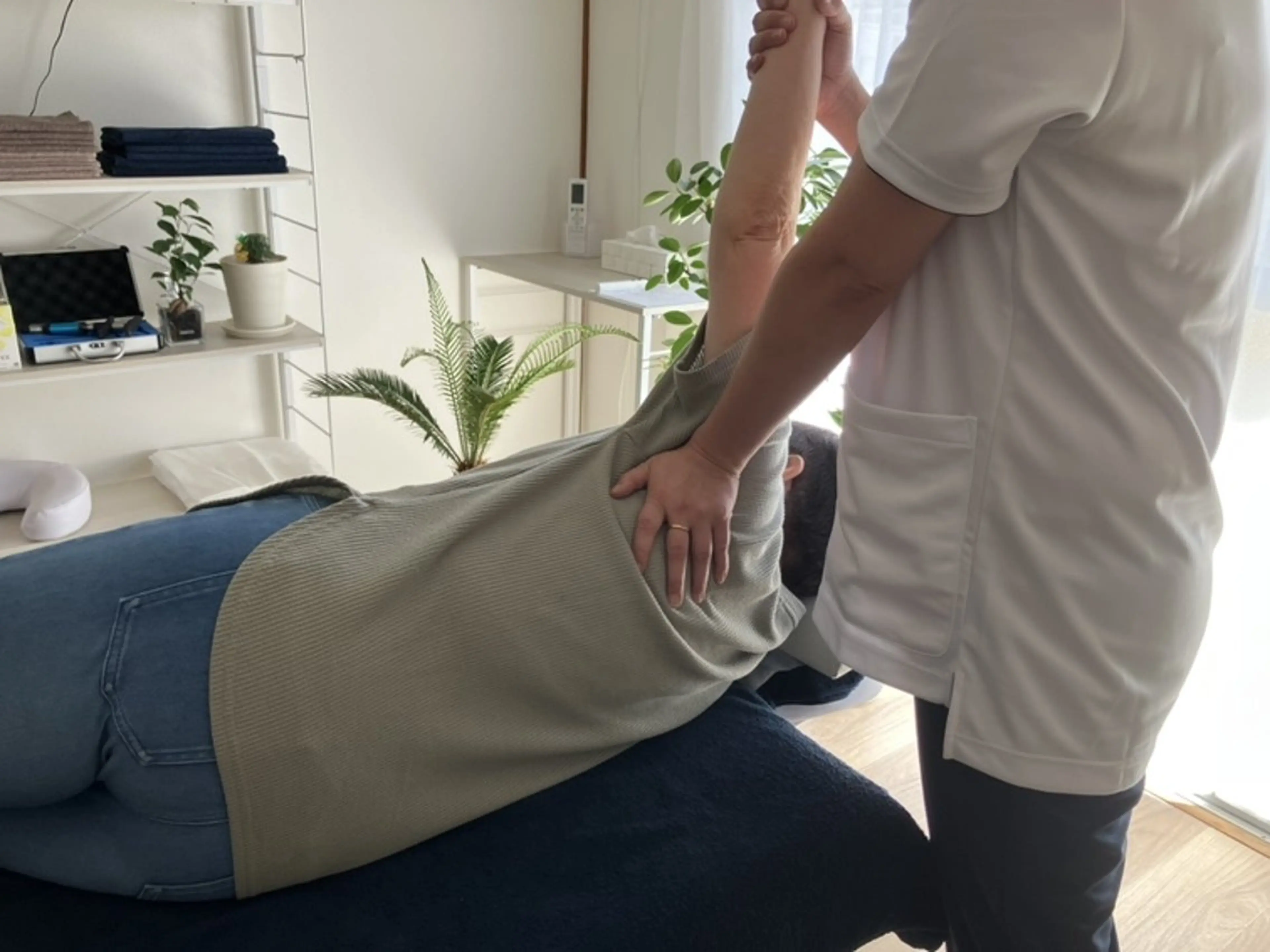 新規限定☆肩こりメイン整体×ほぐし60分の写真