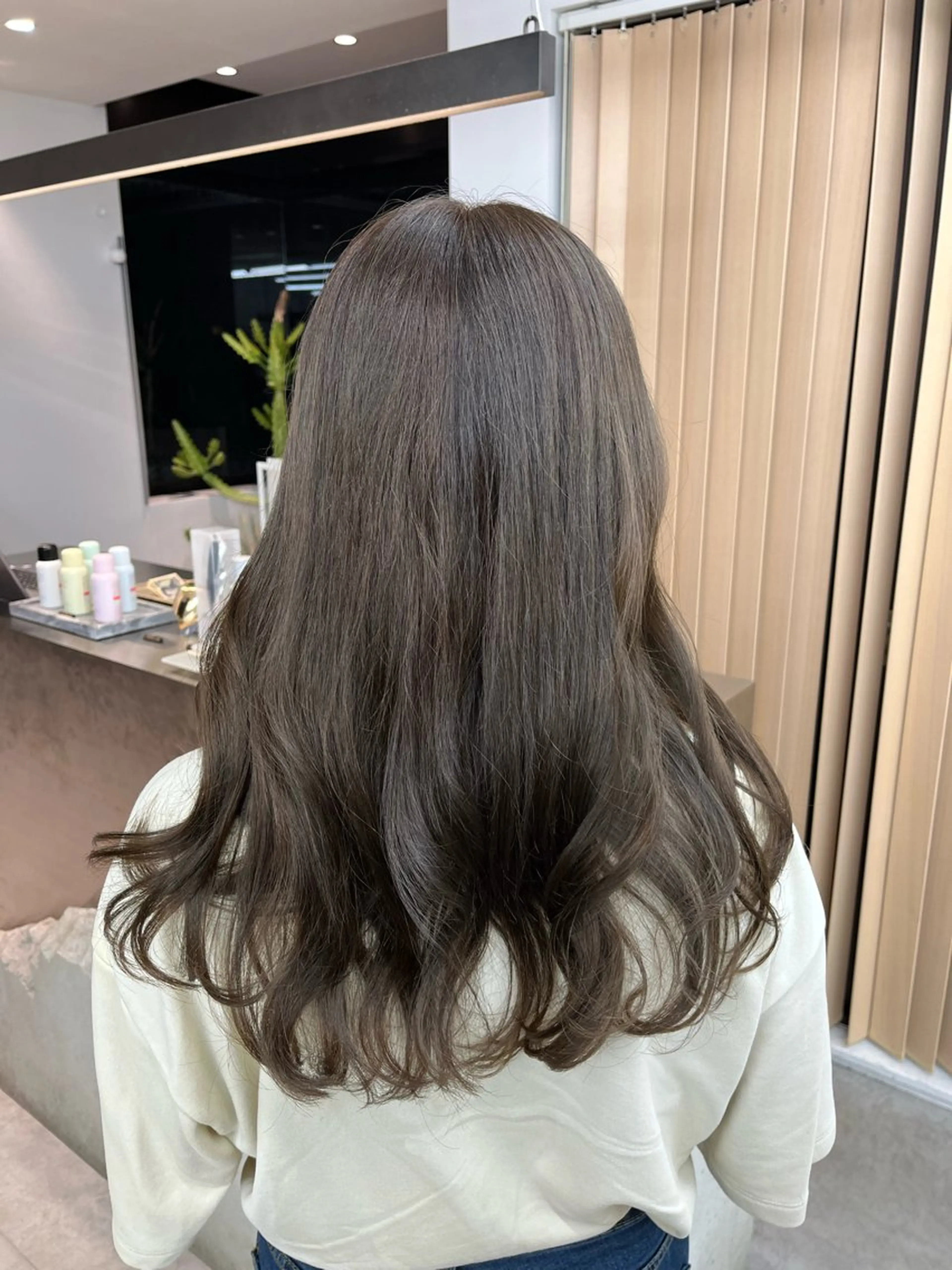 ロング ヘアカラー トリートメント ヘッドスパ Lond azur所属・🇰🇷韓国ボブ/ 韓国レイヤー/あゆむのヘアスタイル