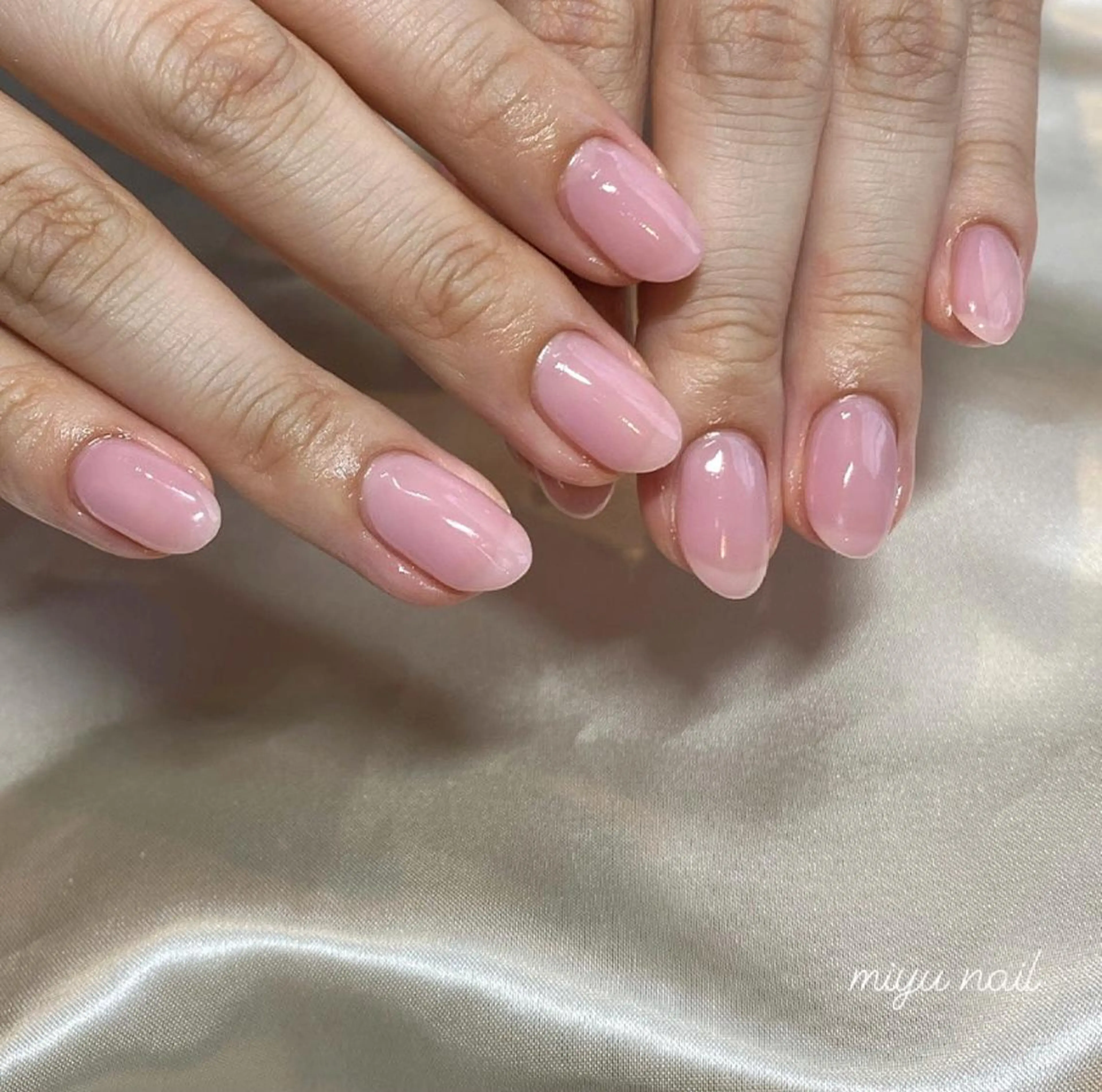 ネイル クリアネイル oreo salon miyu 池袋のネイルデザイン