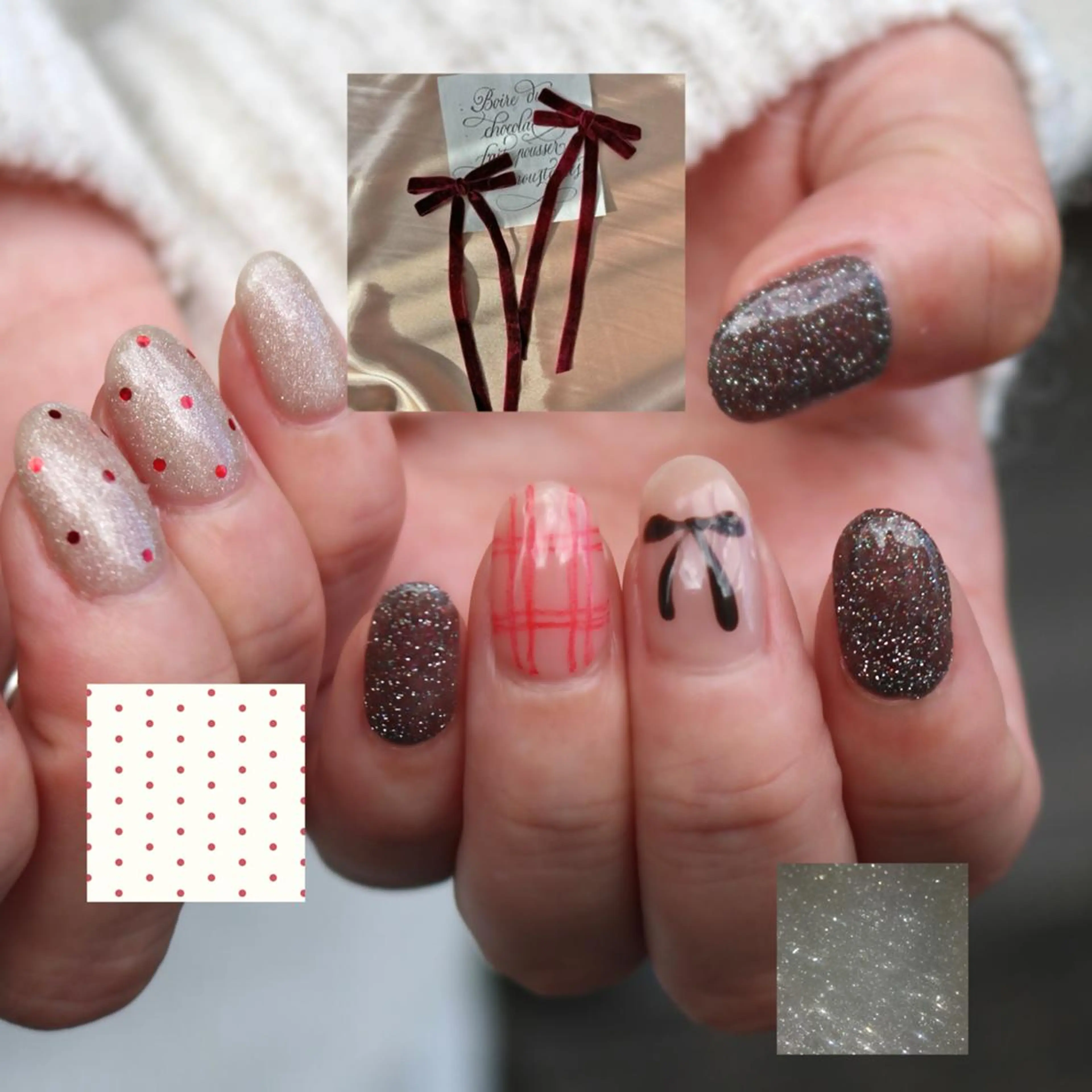 【人気No2❣️】ハンド🫶🏻 自由オーダー10本🍀✨お持ち込みご相談ok♪（オフ+1100円・自爪育成ケア付)の写真