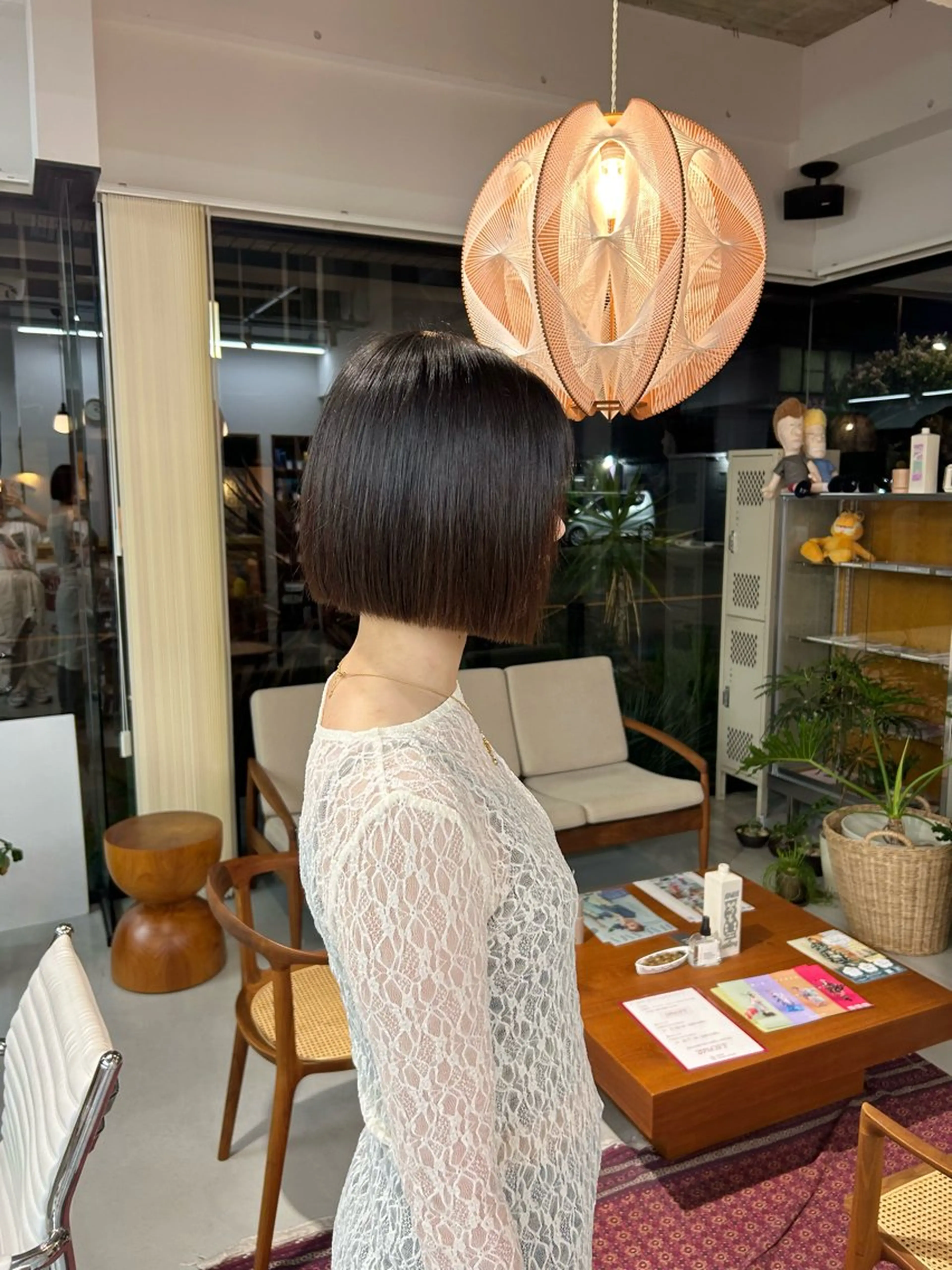 ショート ボブ 藤原 あかりのヘアスタイル