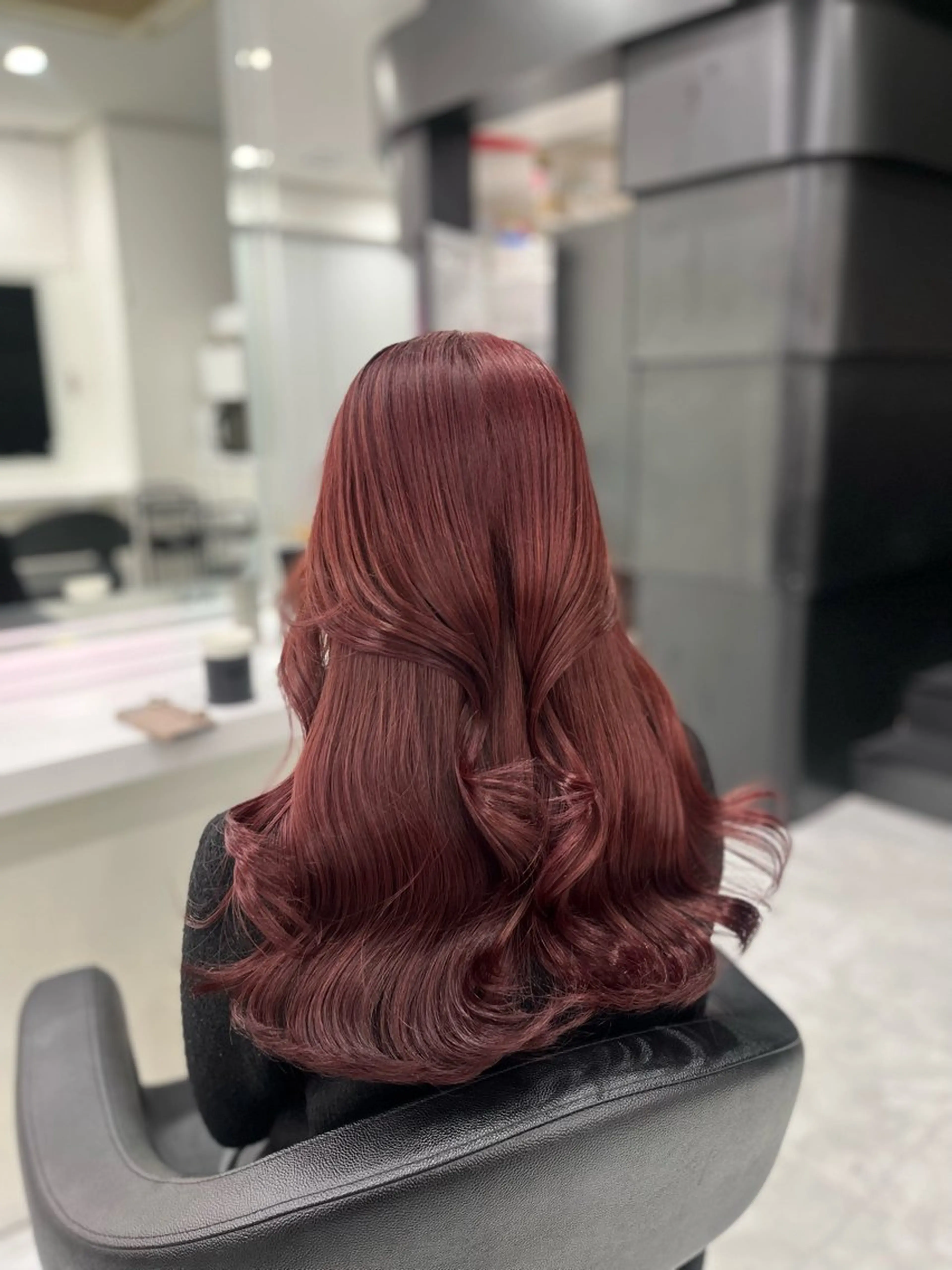 ロング カラー ダメージレスハイ トーン💖kanonのヘアスタイル