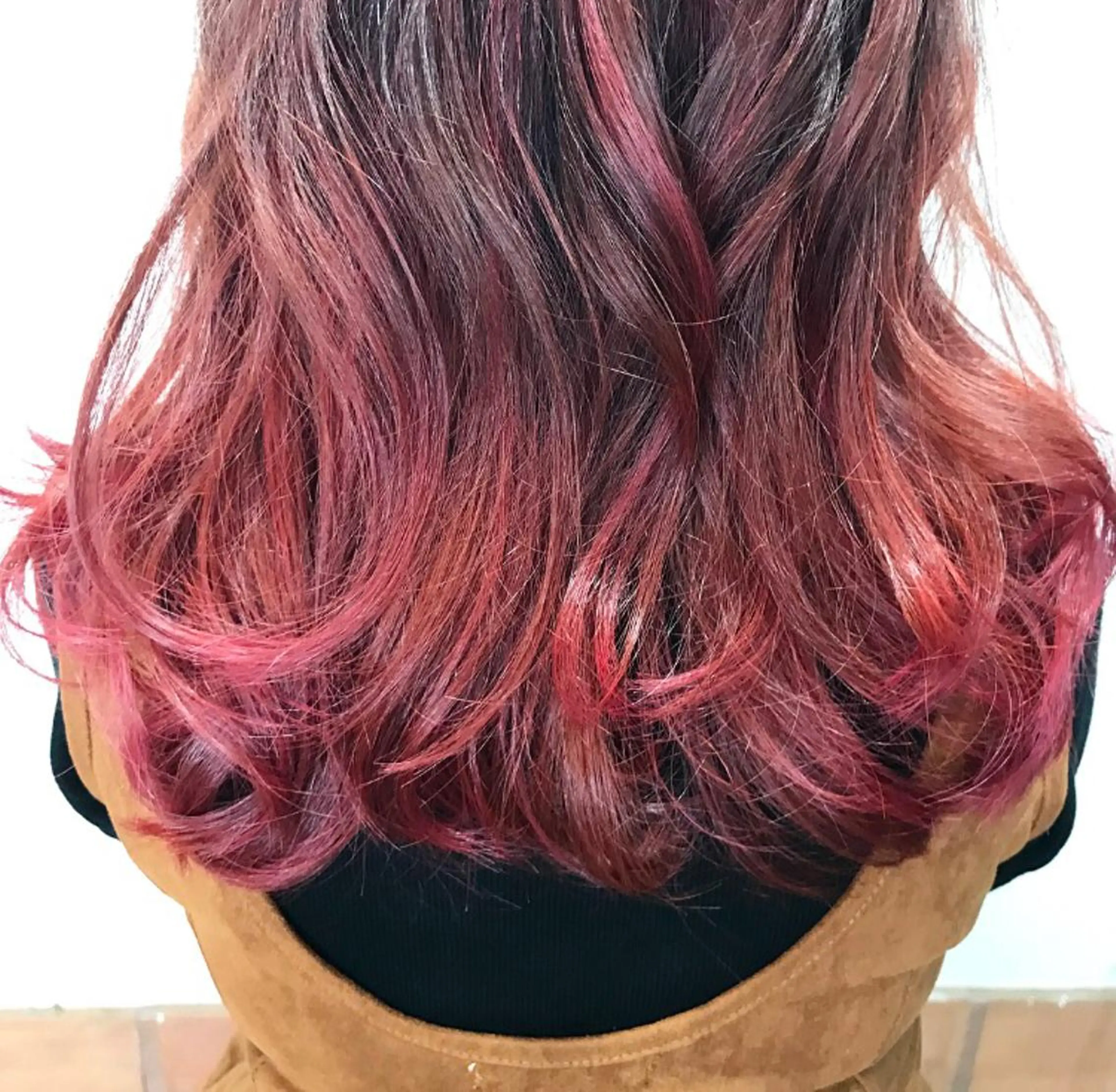 ミディアム セミロング ロング カラー カット特化柏駅 徒歩3分LOUのヘアスタイル