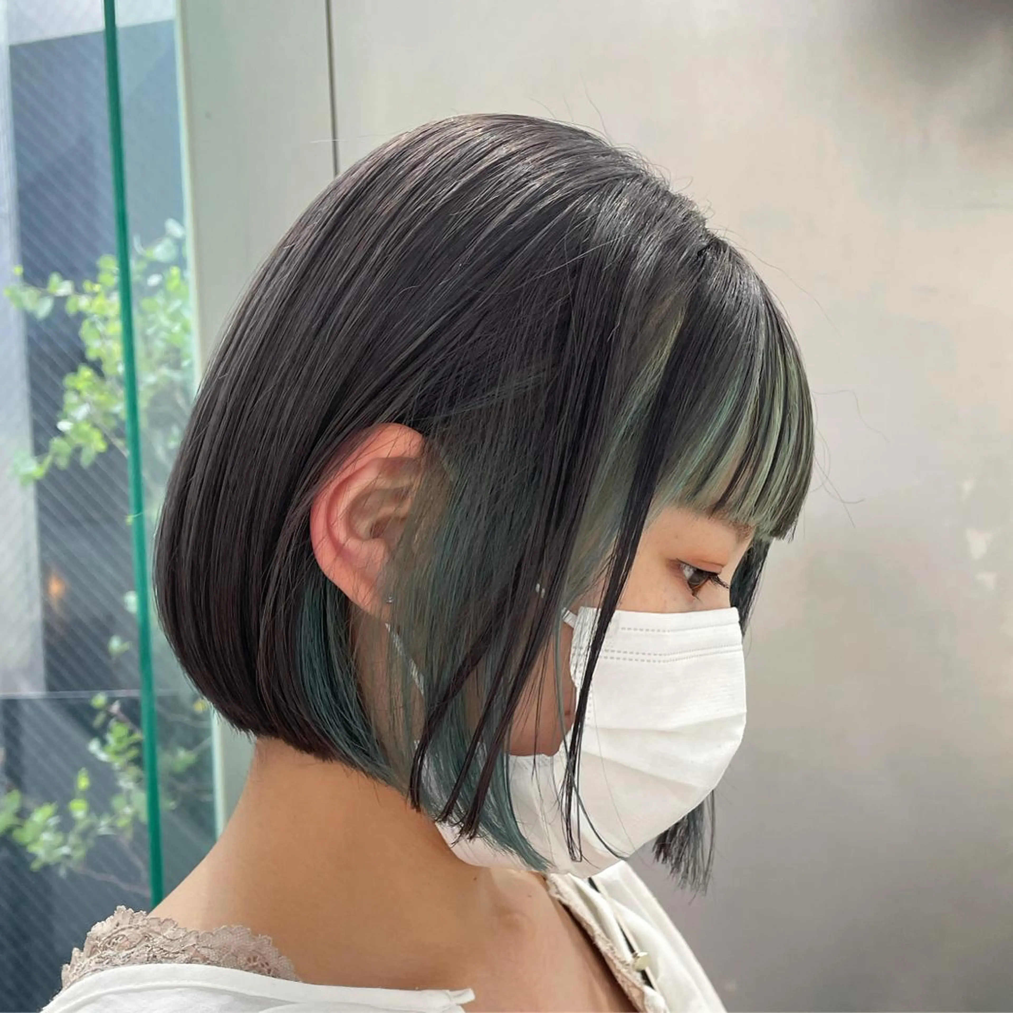 ショート カラー miyu ハイトーン/レイヤーのヘアスタイル