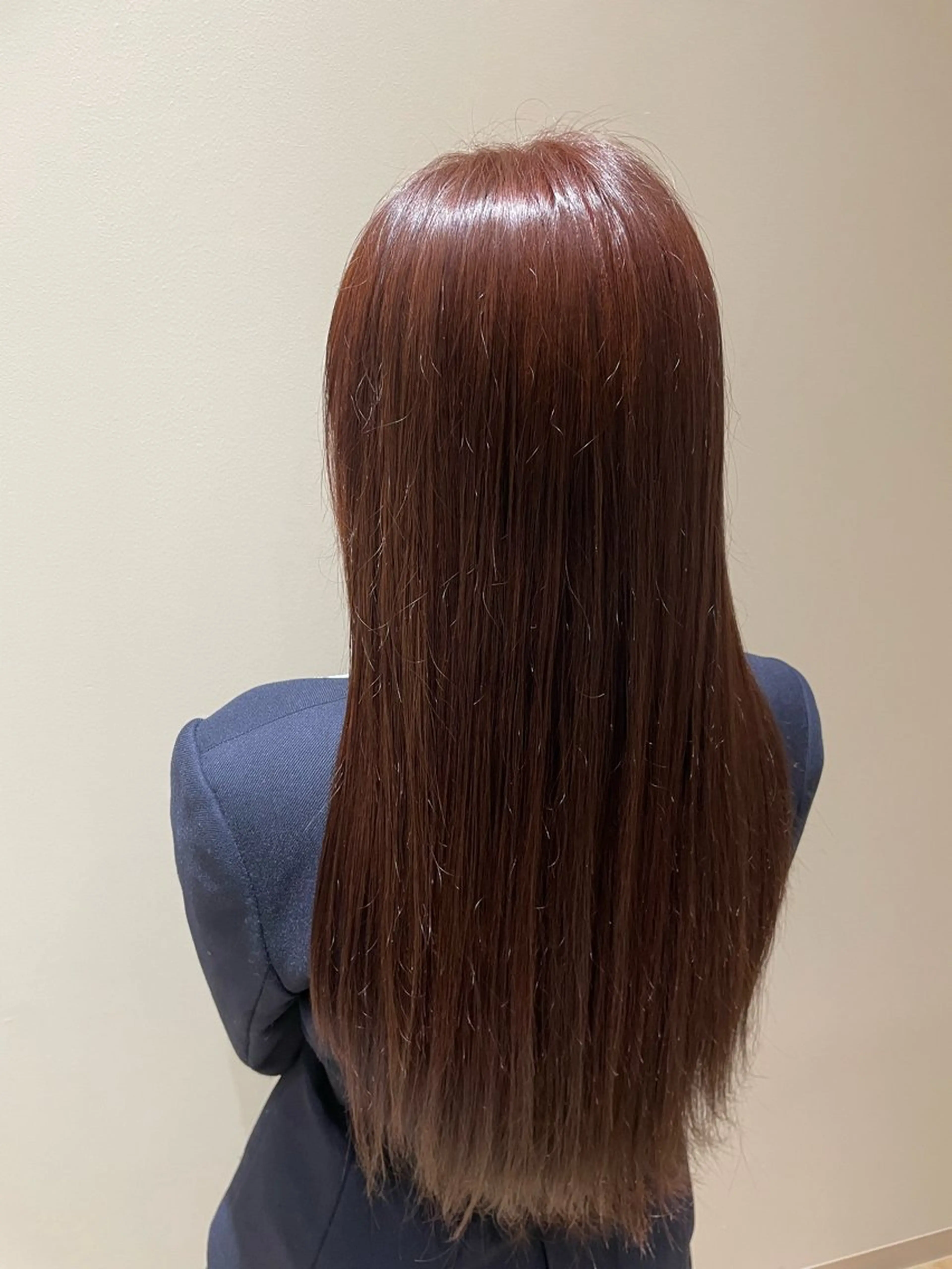 カラー ブラウンカラー レッドカラー 黒島優香 🦋髪質改善🦋のヘアスタイル