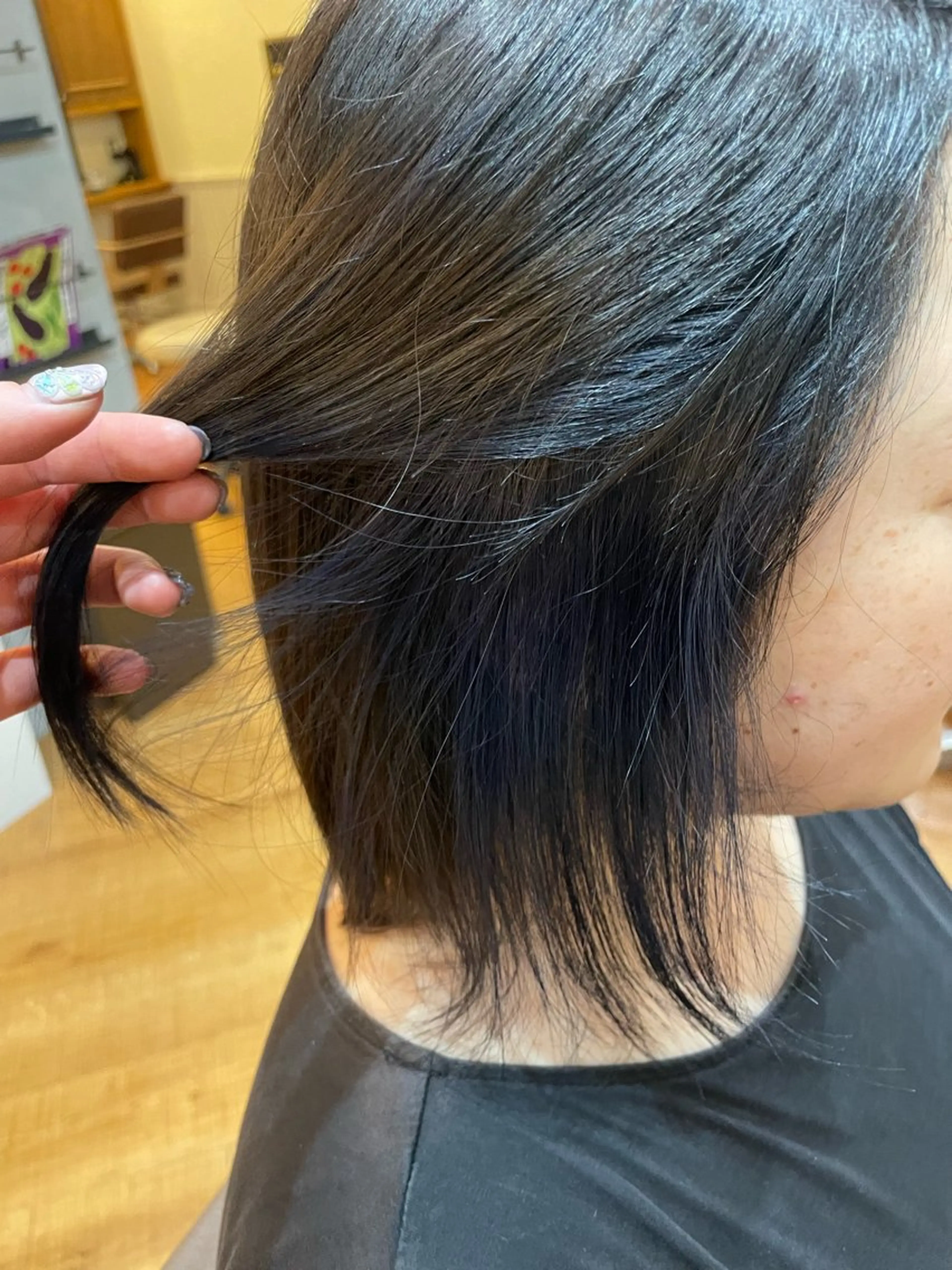 ミディアム Aujuaソムリエ 💎まな💎のヘアスタイル