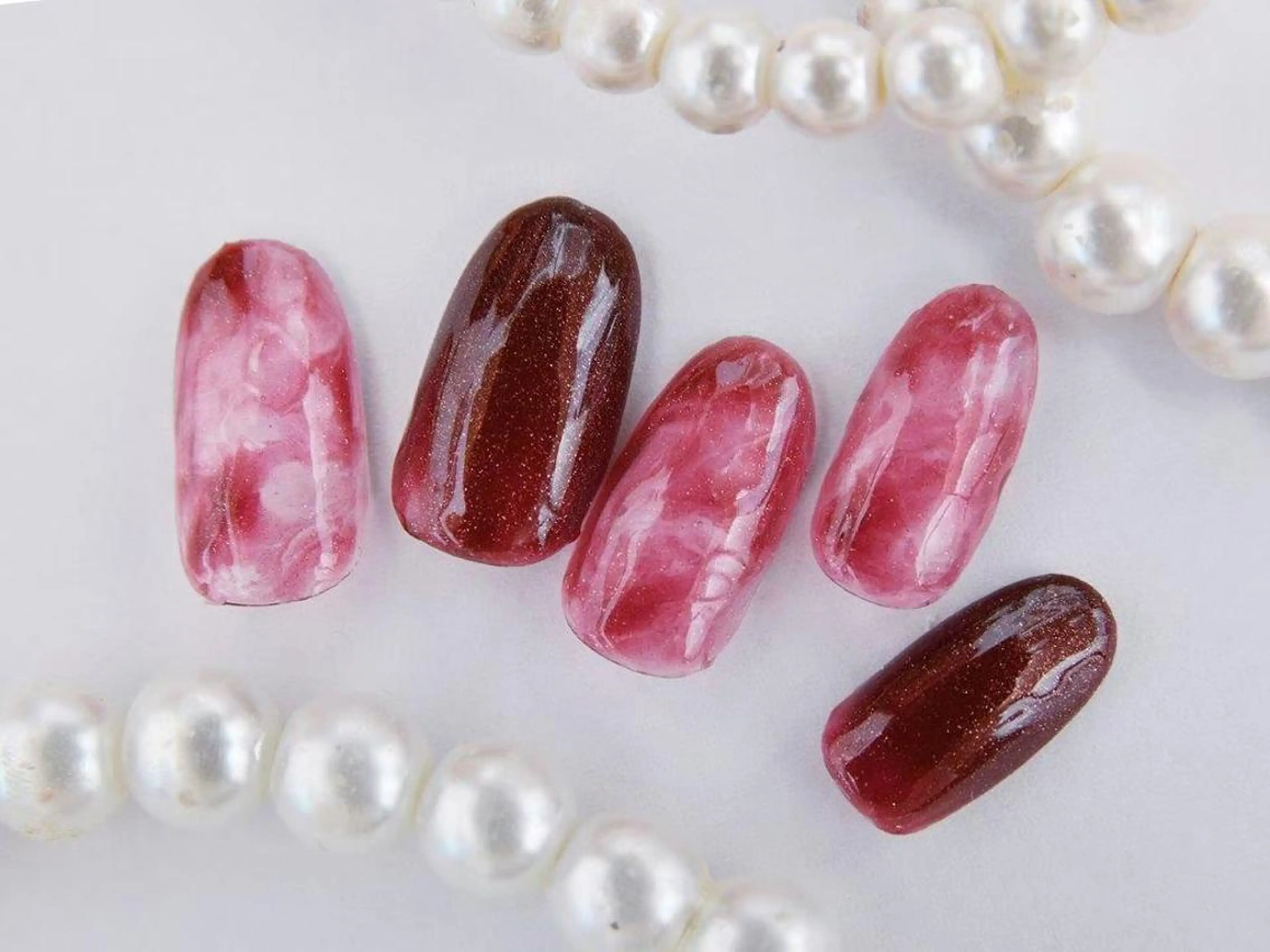 ネイル 桜ネイル 成人式 長さ出し フラッシュネイル フットネイル 💗🪽Tiary Nail🪽💗のネイルデザイン