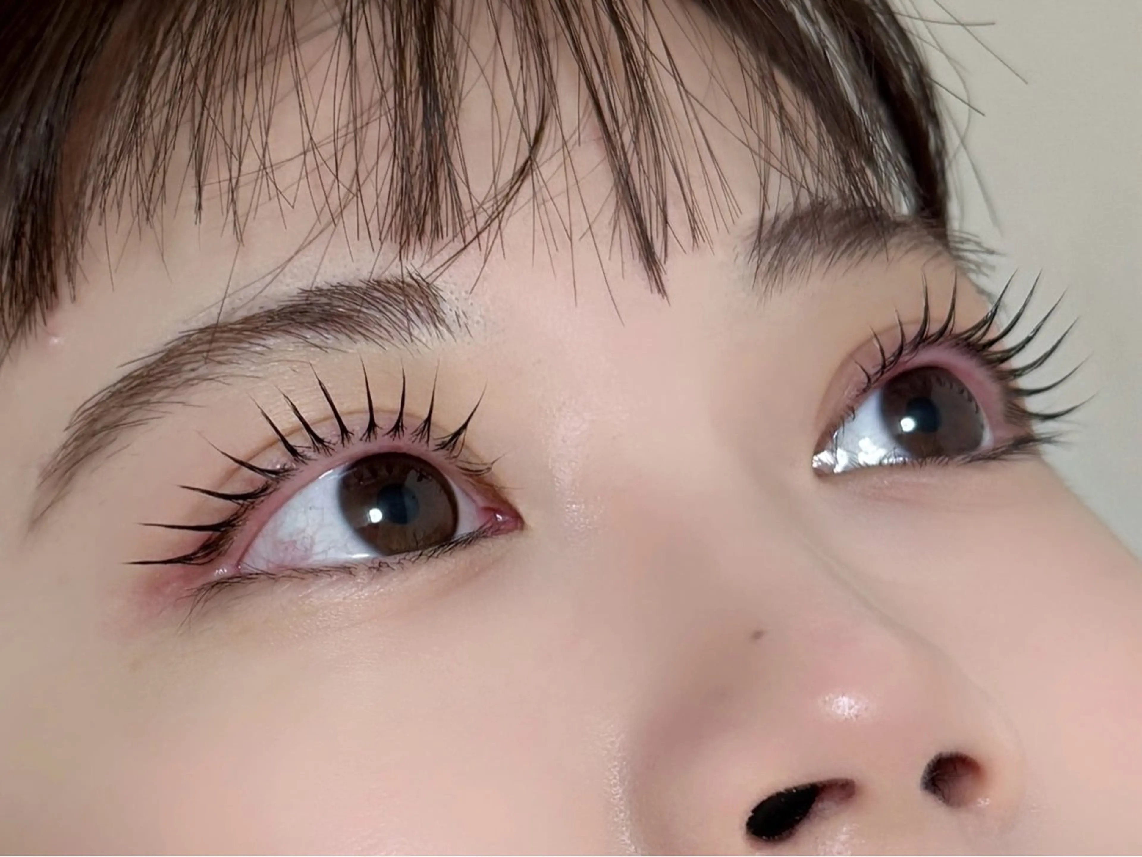 マツエク・マツパ バインドロック 束感まつ毛 フラットラッシュ 韓国風マツエク パリジェンヌラッシュリフト マツパ mizuki/束感 まつ毛/似合わせ眉のマツエク・マツパデザイン