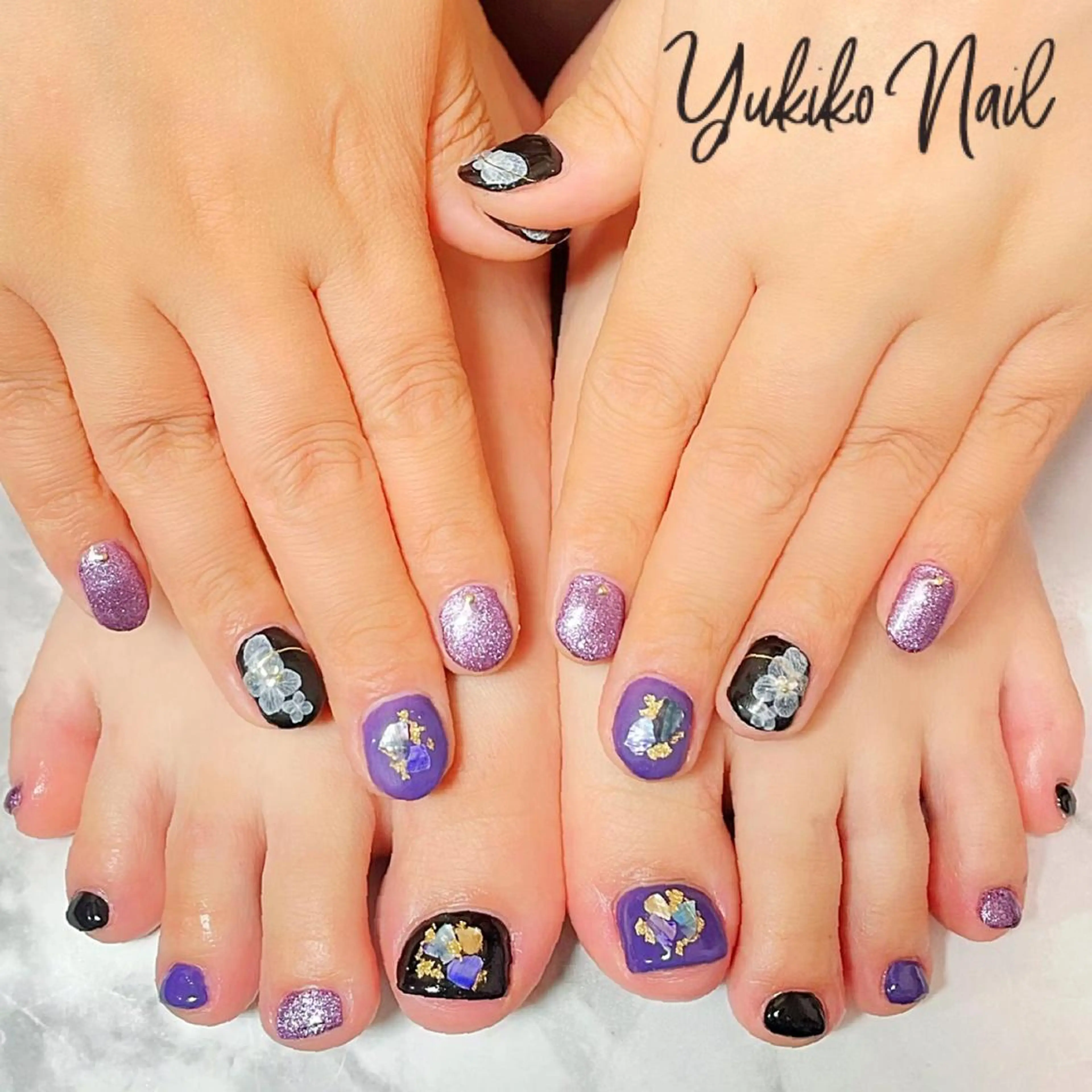 ネイル アートネイル フットネイル ユキコ ネイルのネイルデザイン