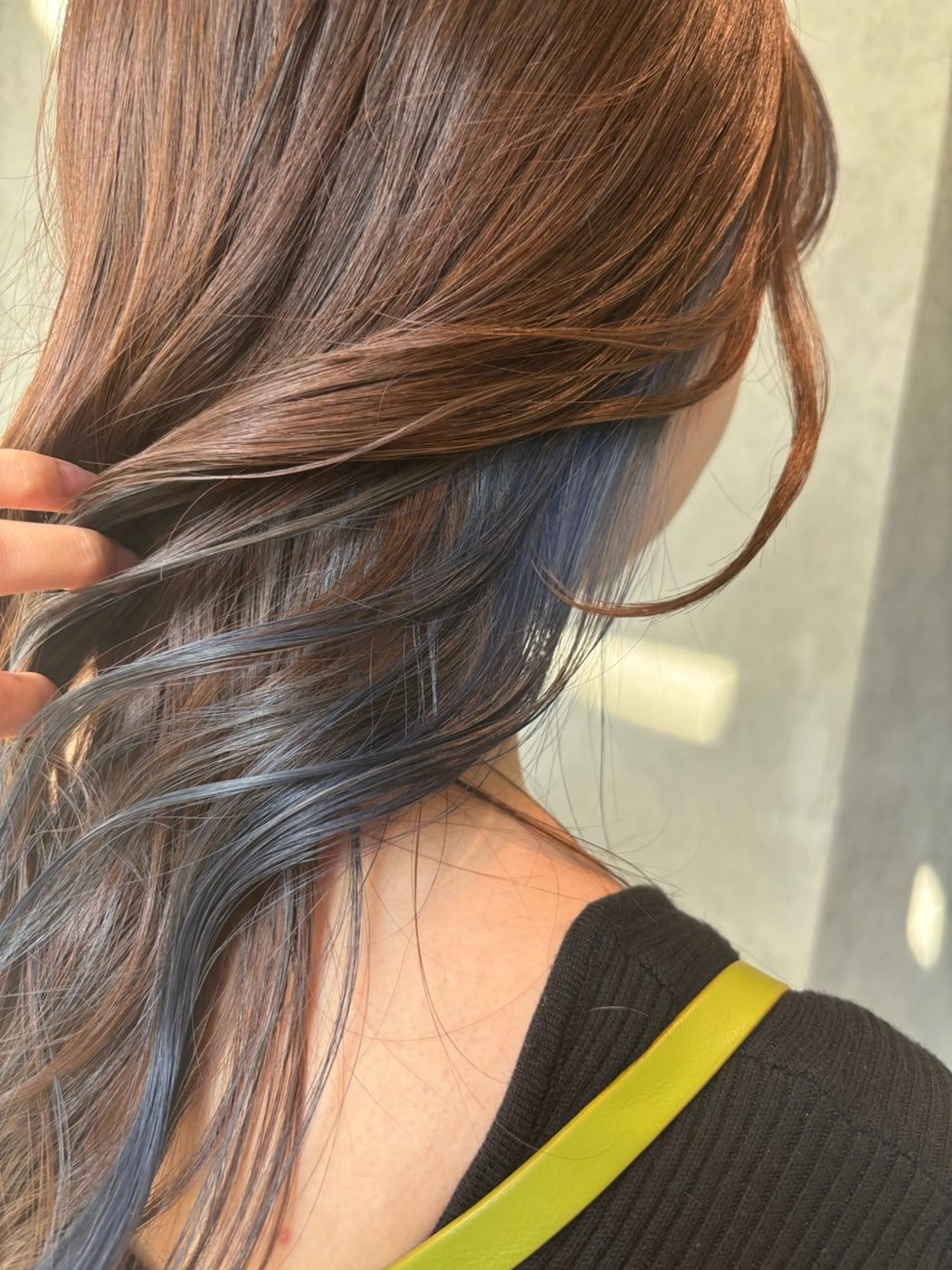 セミロング カラー ヘアカラー トリートメント La fith hair liebe 京都駅前店所属・京都駅☆髪質改善 🎀アミ🎀のヘアスタイル