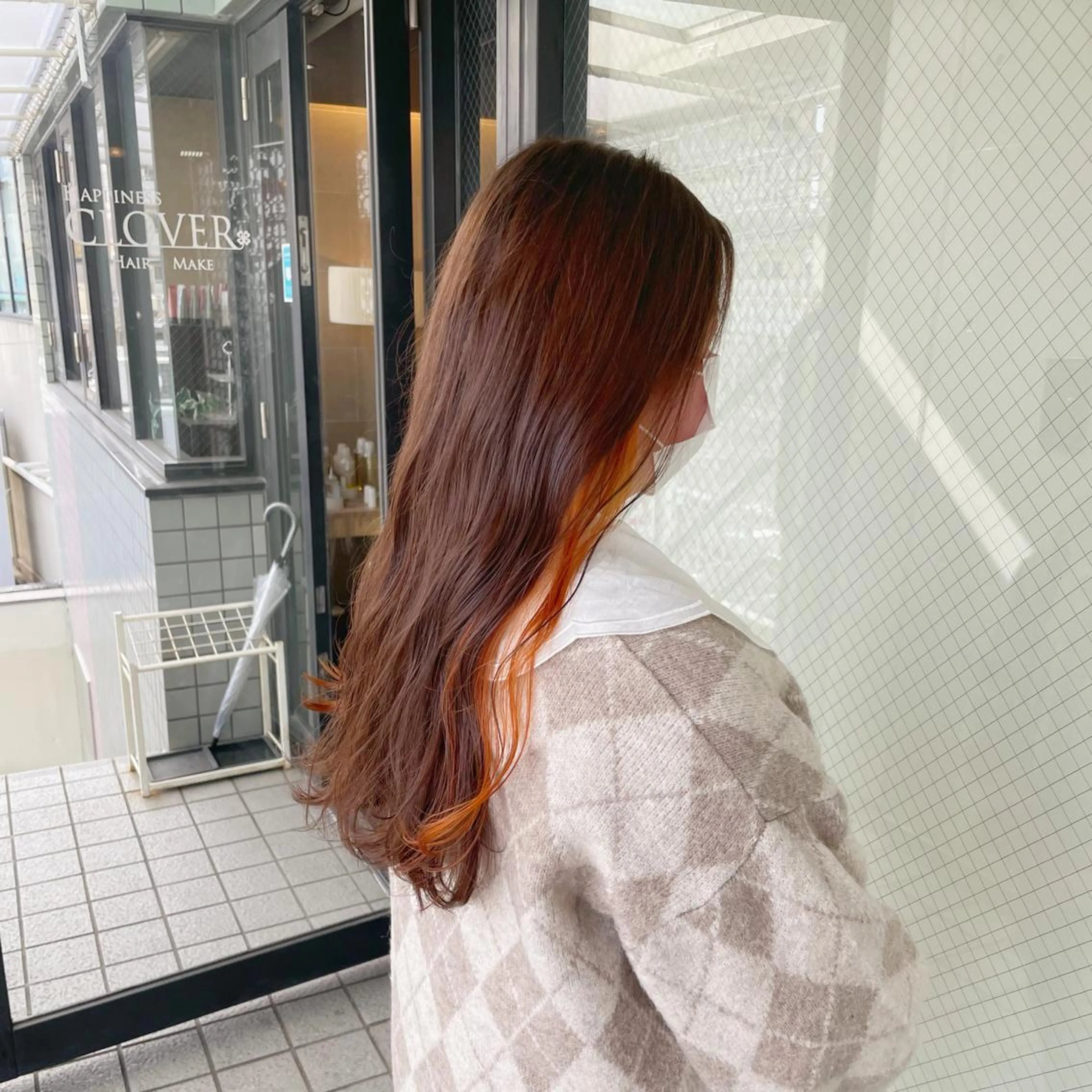 ロング カラー カット ヘアカラー トリートメント 艶髪/巻ける縮毛矯正 /髪質改善naoのヘアスタイル