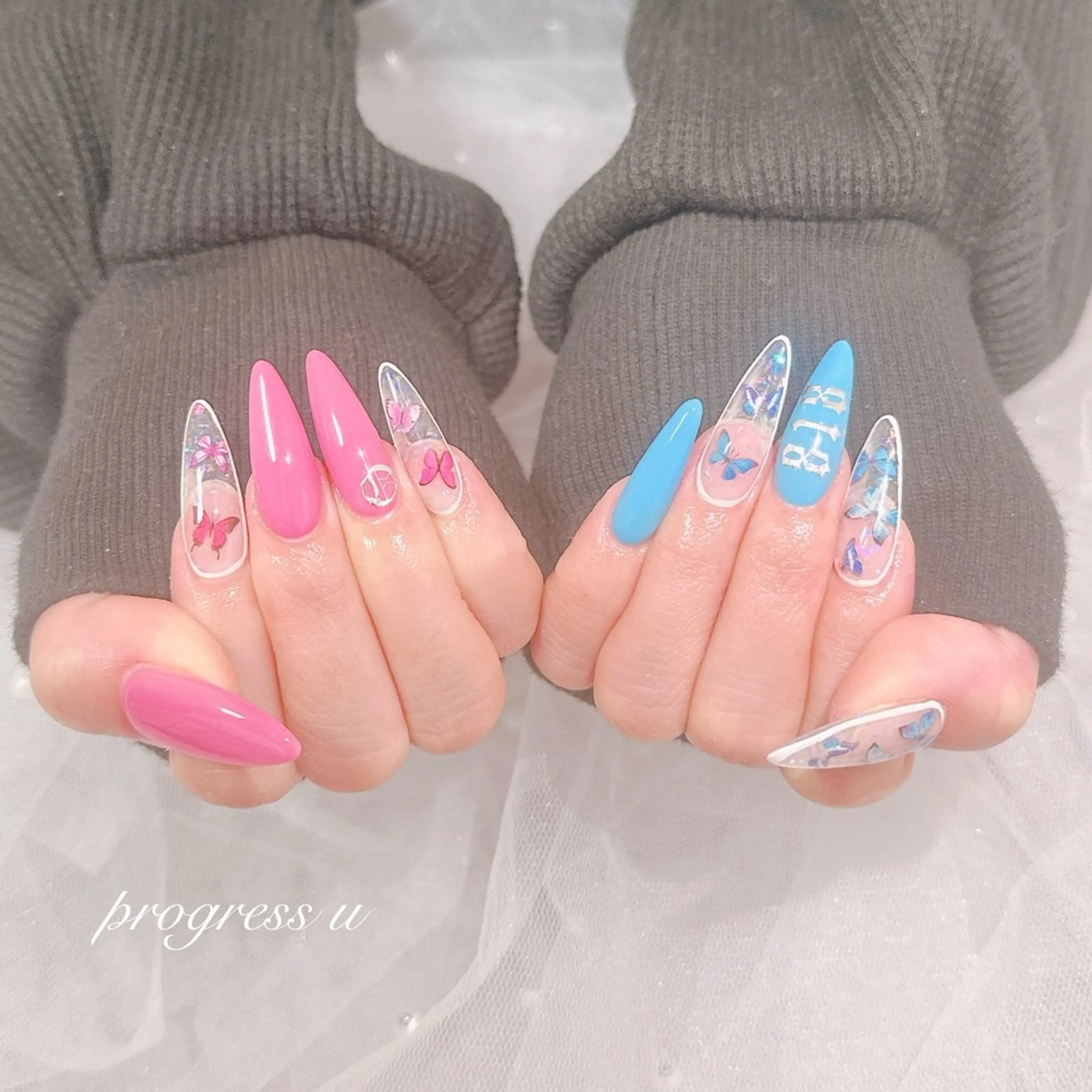 ネイル ハンドネイル progress uのネイルデザイン