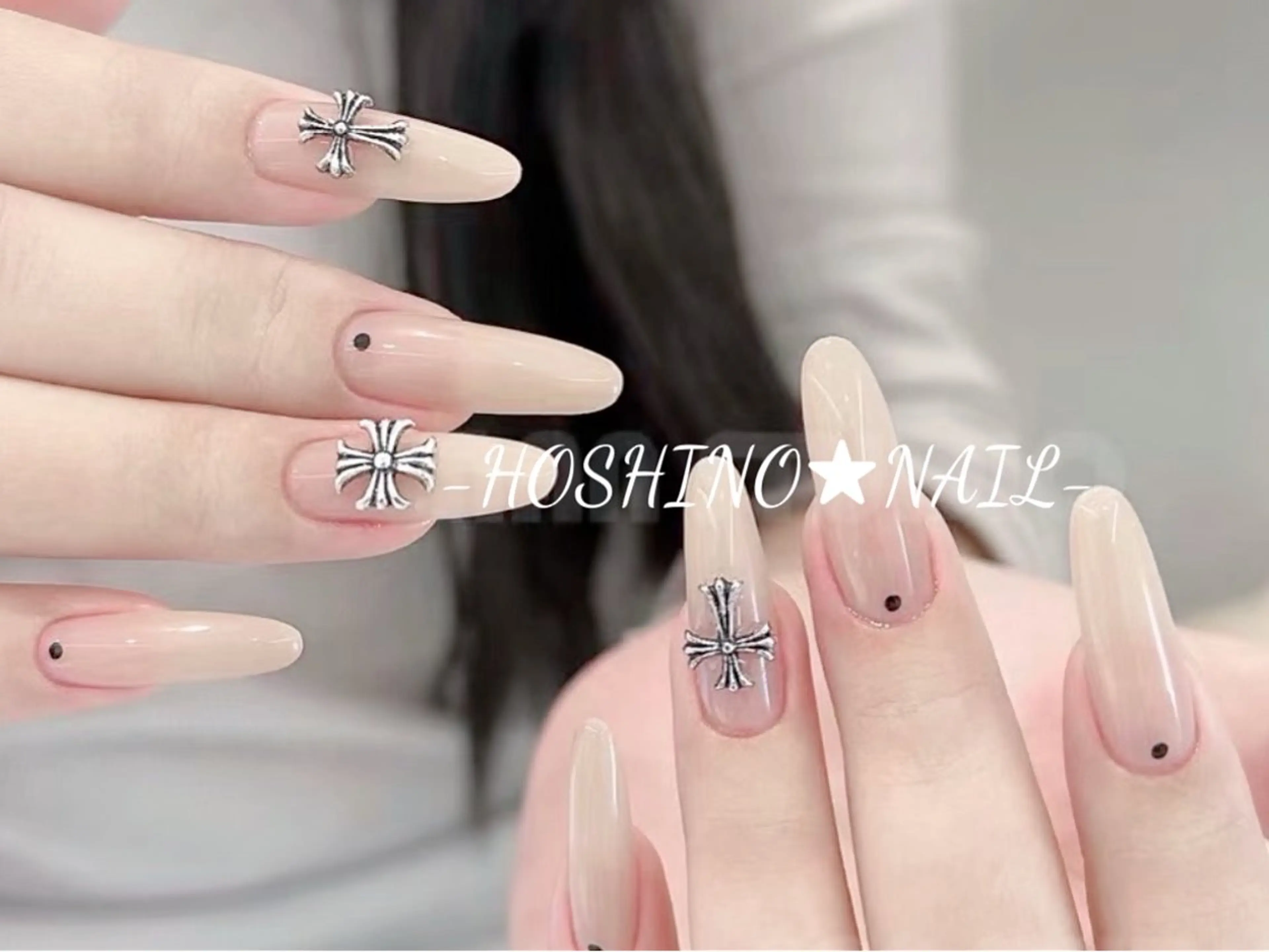 ネイル オーロラネイル チークネイル ドット フットネイル フレンチネイル ハンドネイル ★HOSHINO NAIL★新宿店のネイルデザイン