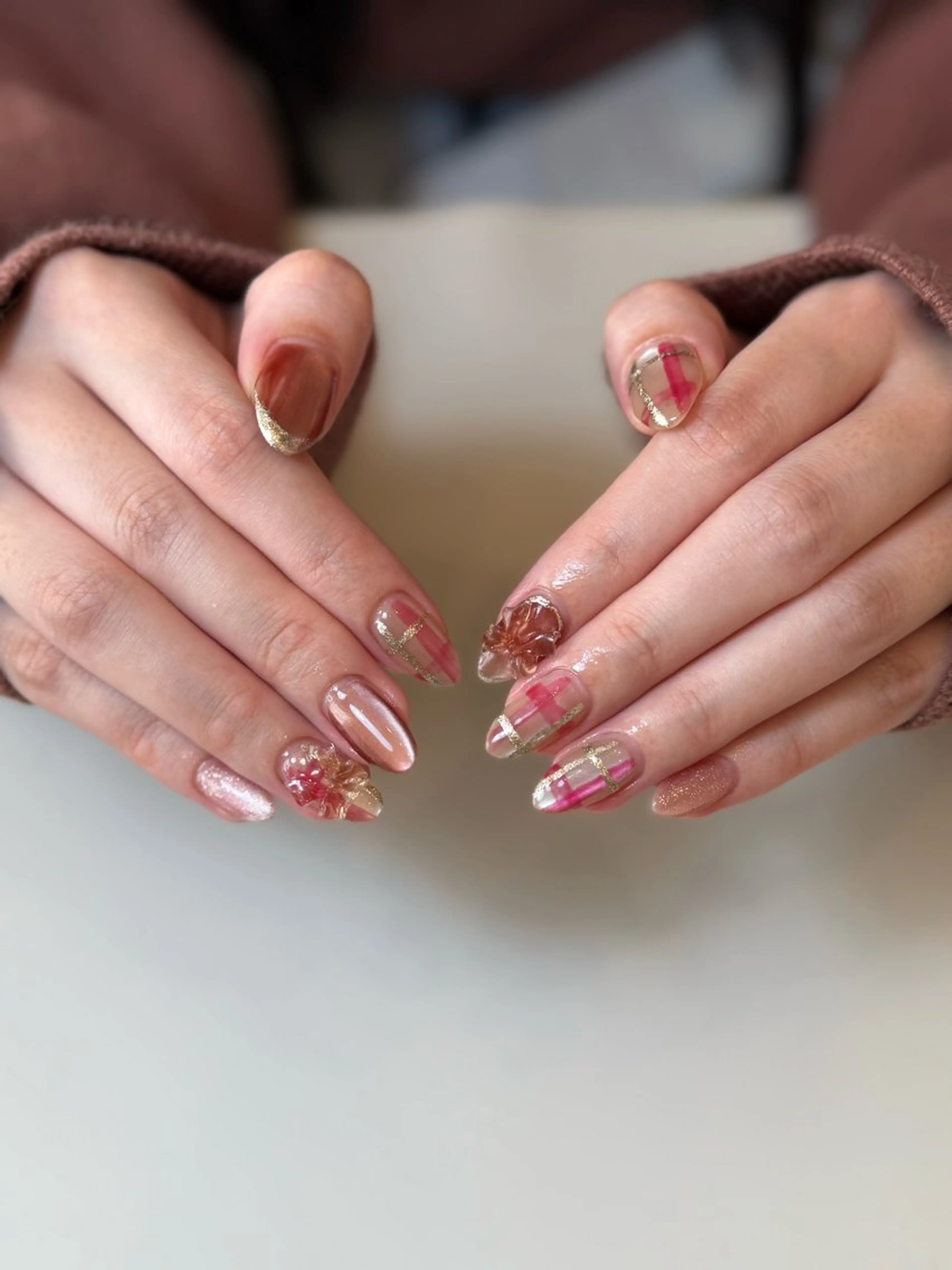 ネイル ハンドネイル フットネイル nailsalon charmeのネイルデザイン