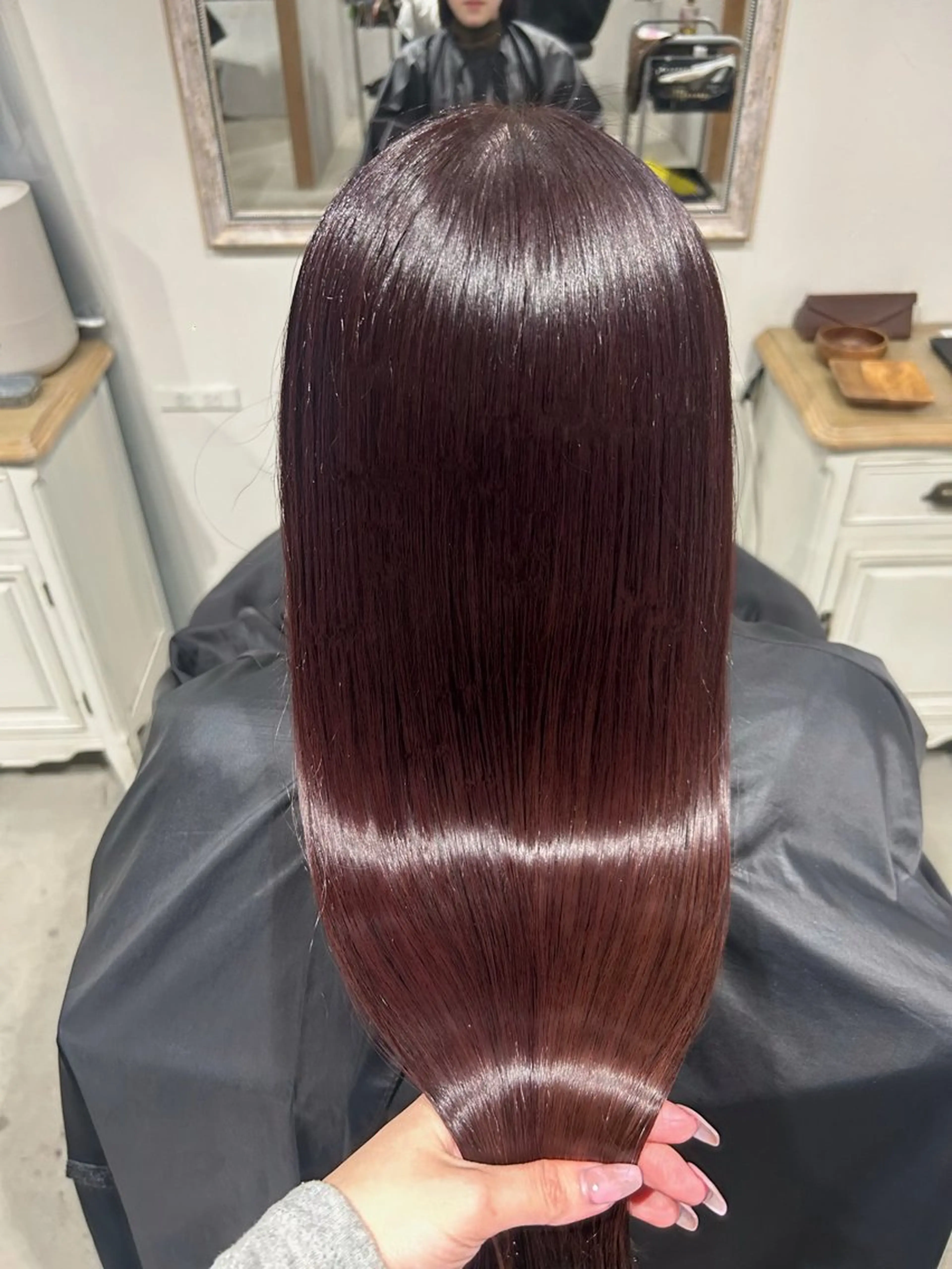 ロング ヘアカラー トリートメント color list 倉本恋のヘアスタイル