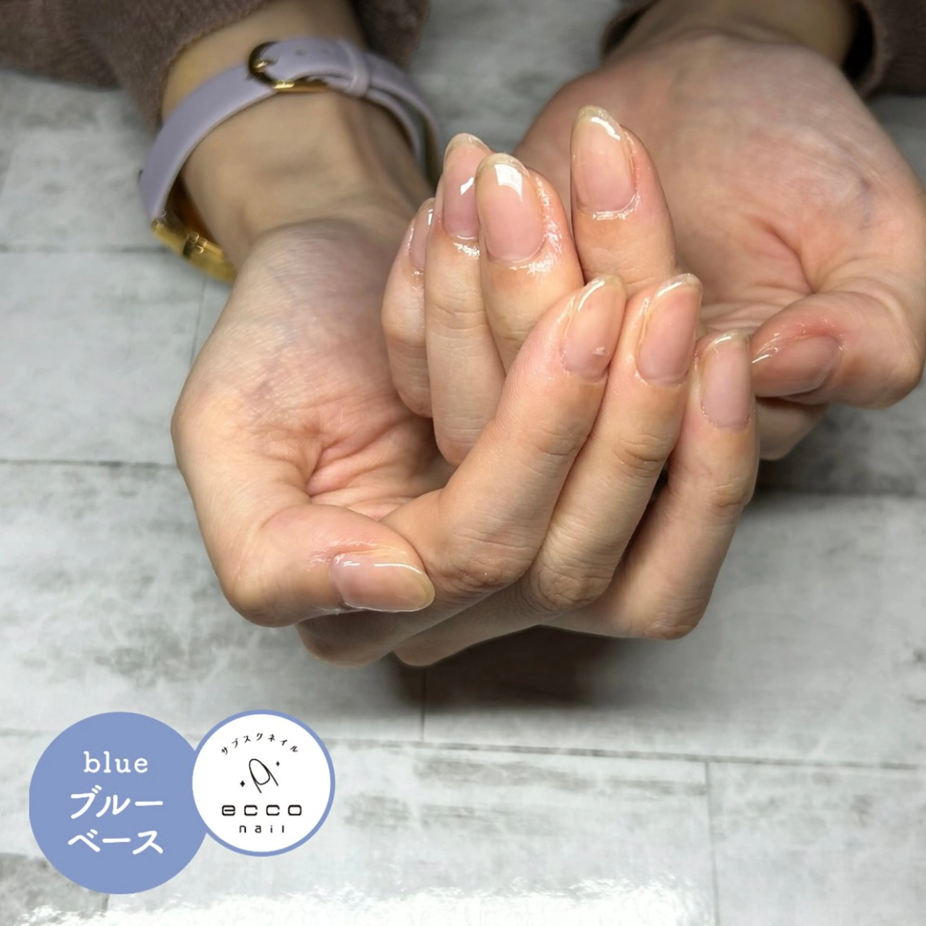 ネイル 🌷サブスクecco nail 結萌 🌷のネイルデザイン