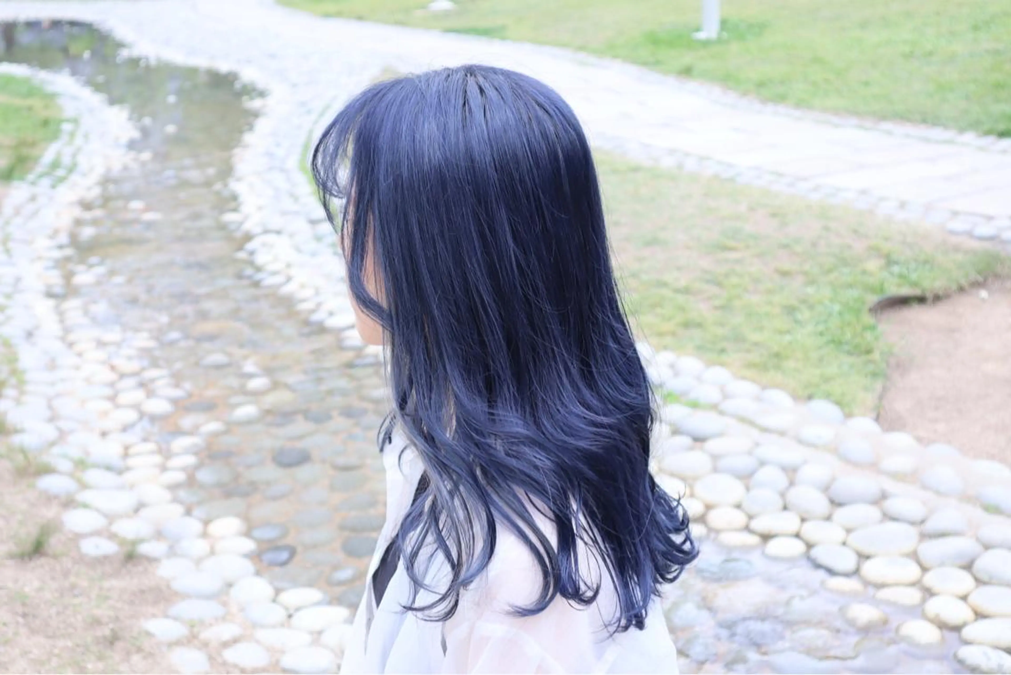 ロング 韓国風カラー 韓国風ヘア Rowel所属・関口 真琴のヘアスタイル