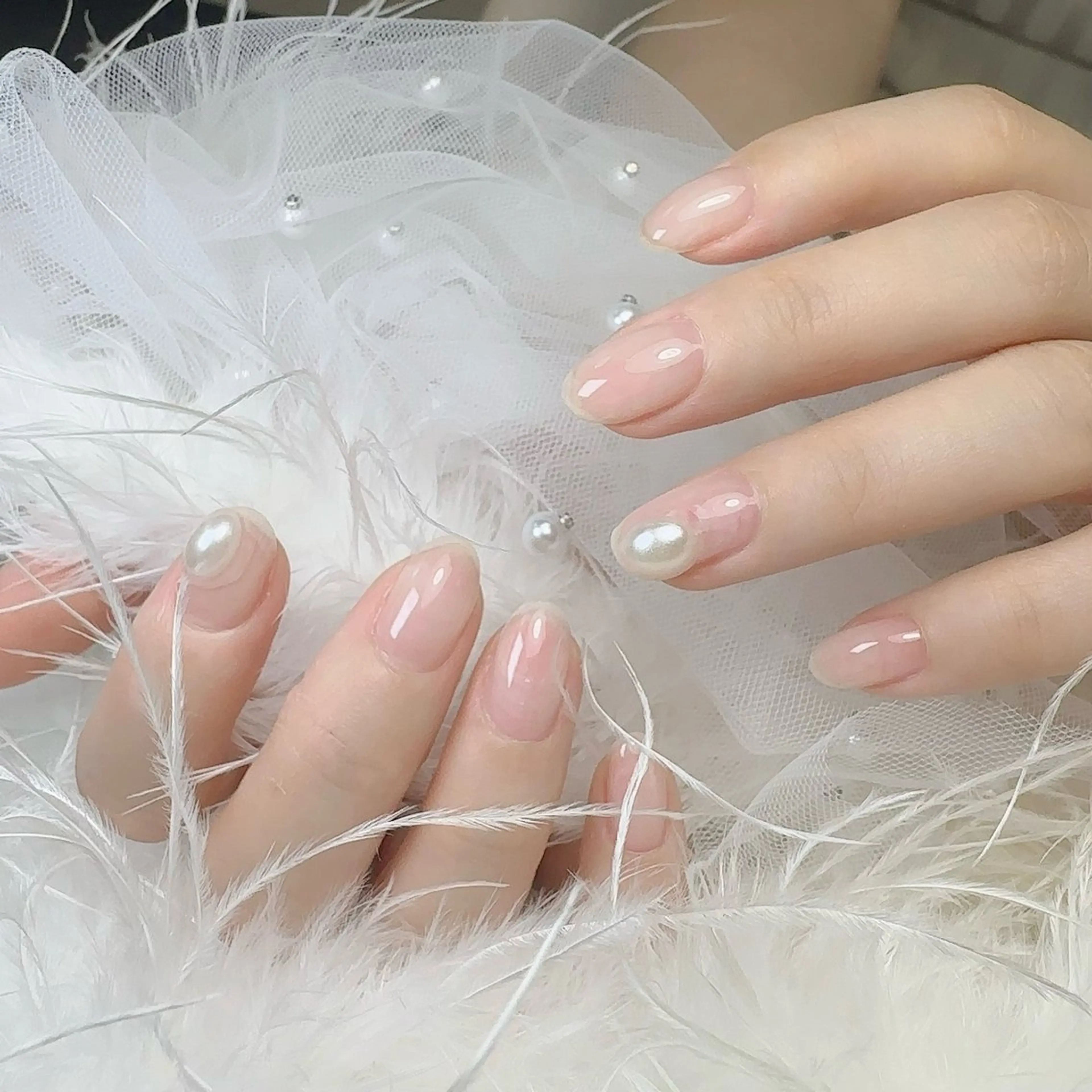 ネイル 韓国ネイル マグネットネイル ニュアンスネイル シンプルネイル ワンホンネイル ハンドネイル ハンドケア nail salon Feerieのネイルデザイン