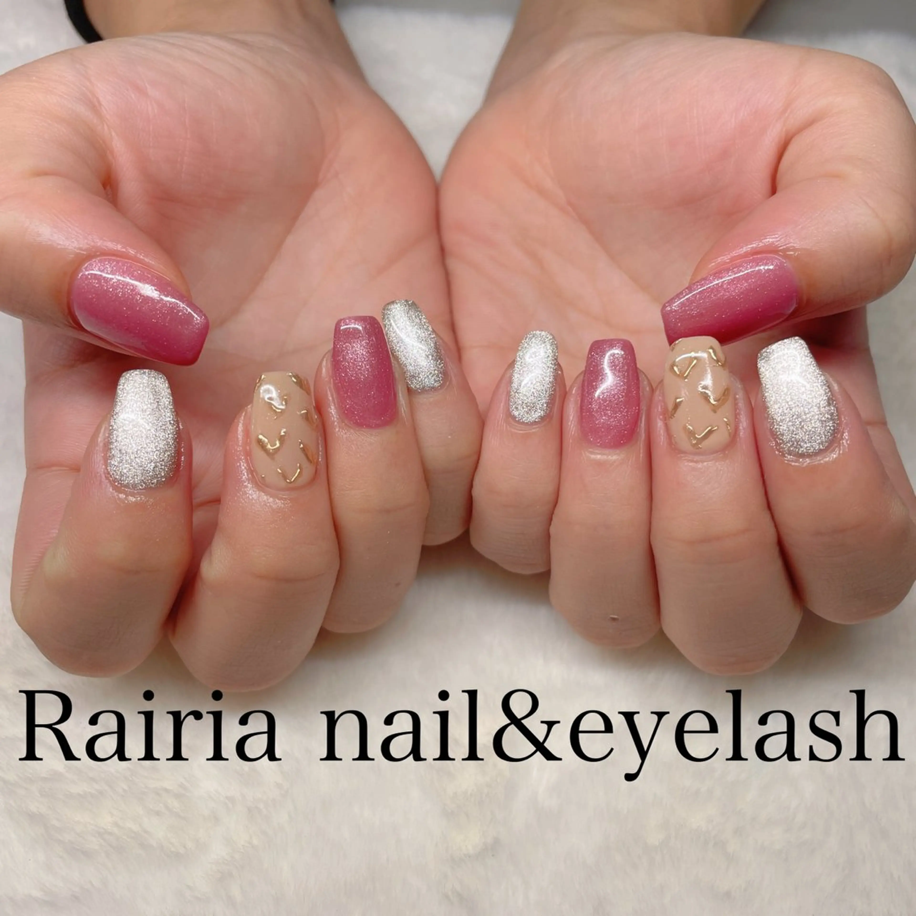 ネイル 持ち込み ハンドネイル Rairia nail&eyelash小岩店所属・Rairianail 小岩店のネイルデザイン