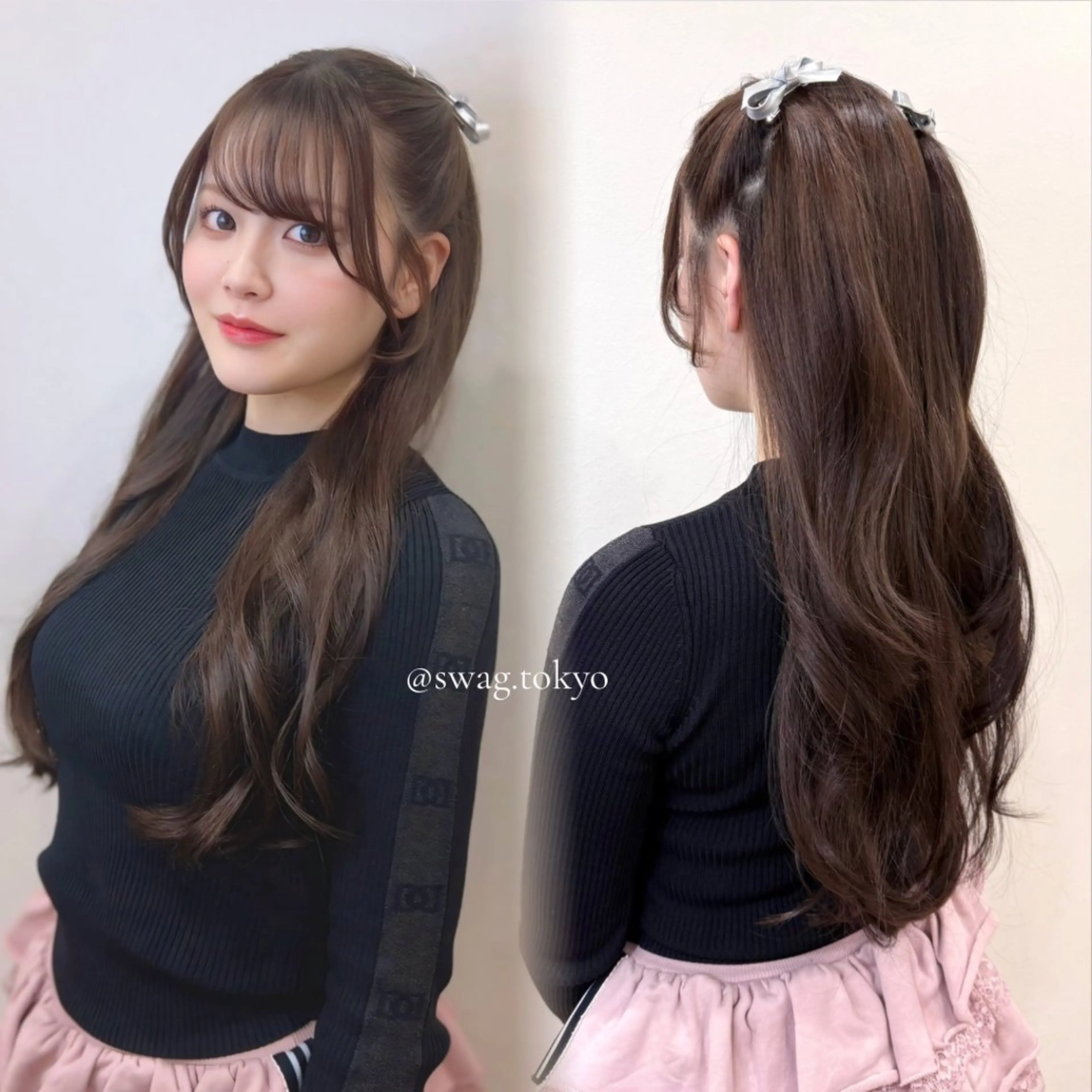 【撮影モデル✨】イベント・お出かけ系ヘアセット+ポイントメイク撮影🌷の写真