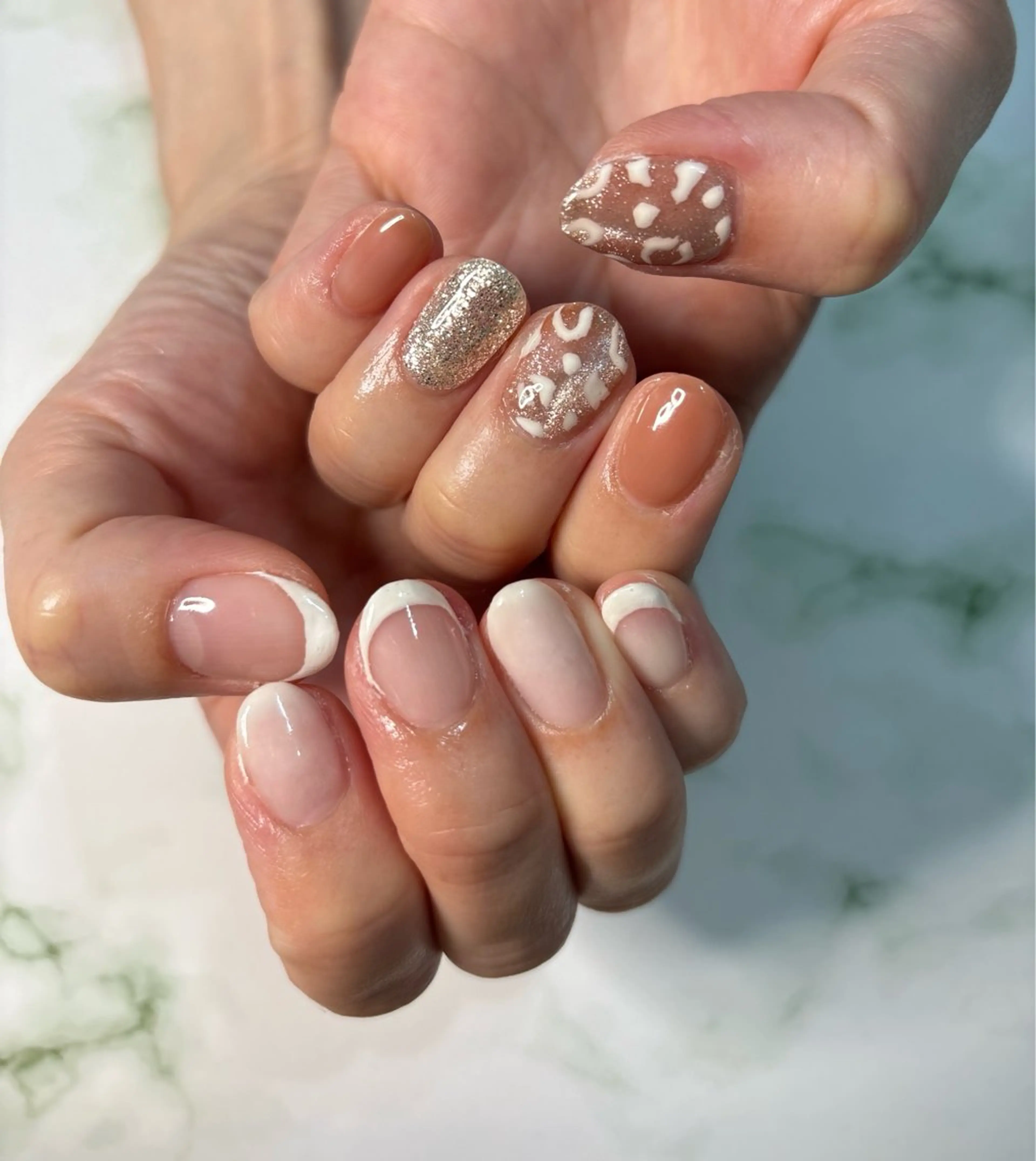 ネイル private salon Aola所属・TSUKI 🩶のネイルデザイン