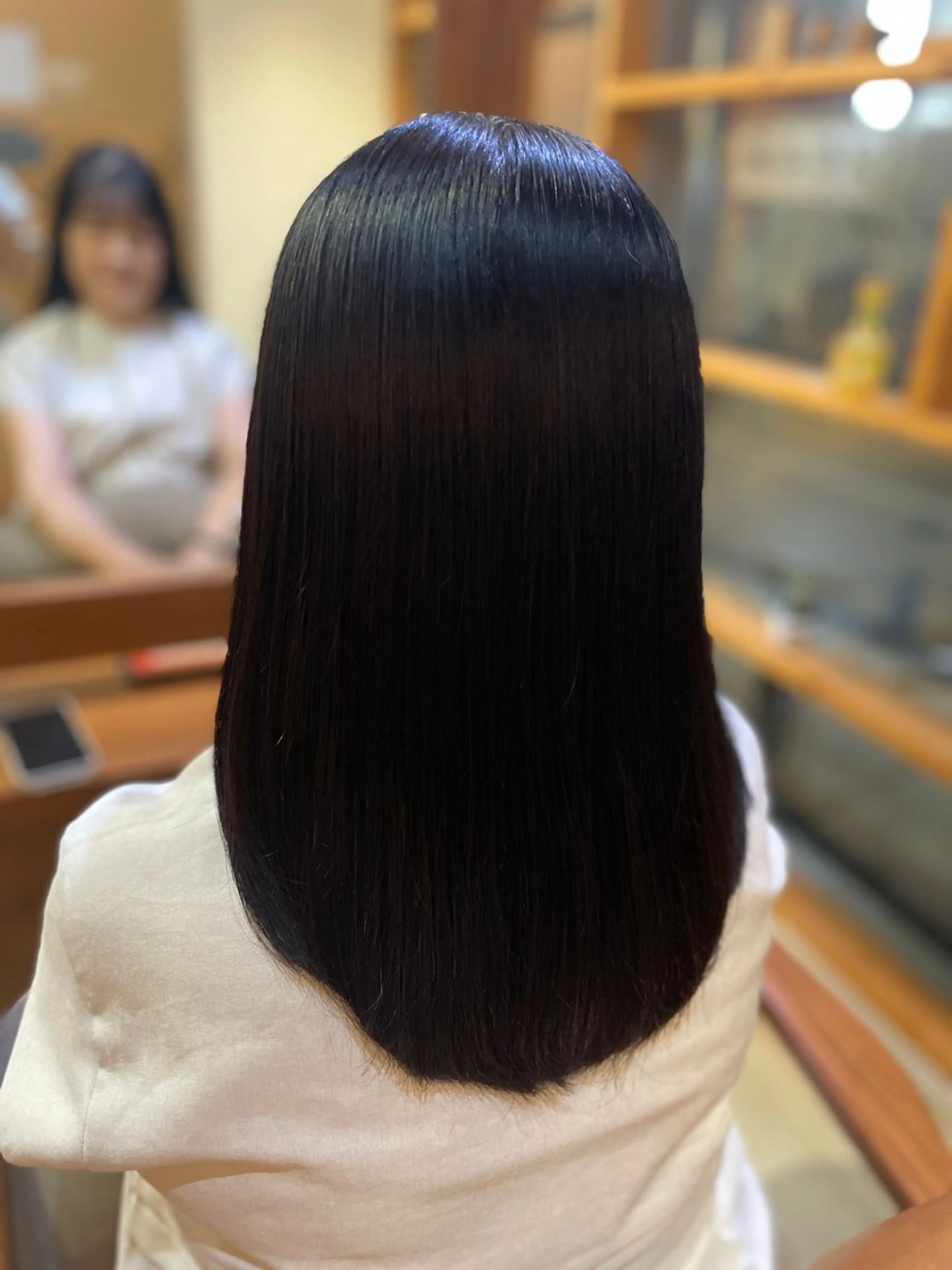 セミロング カット ヘアメイクニューヨーク根津店所属・リニューアルオープン ☆根津店齋藤のヘアスタイル