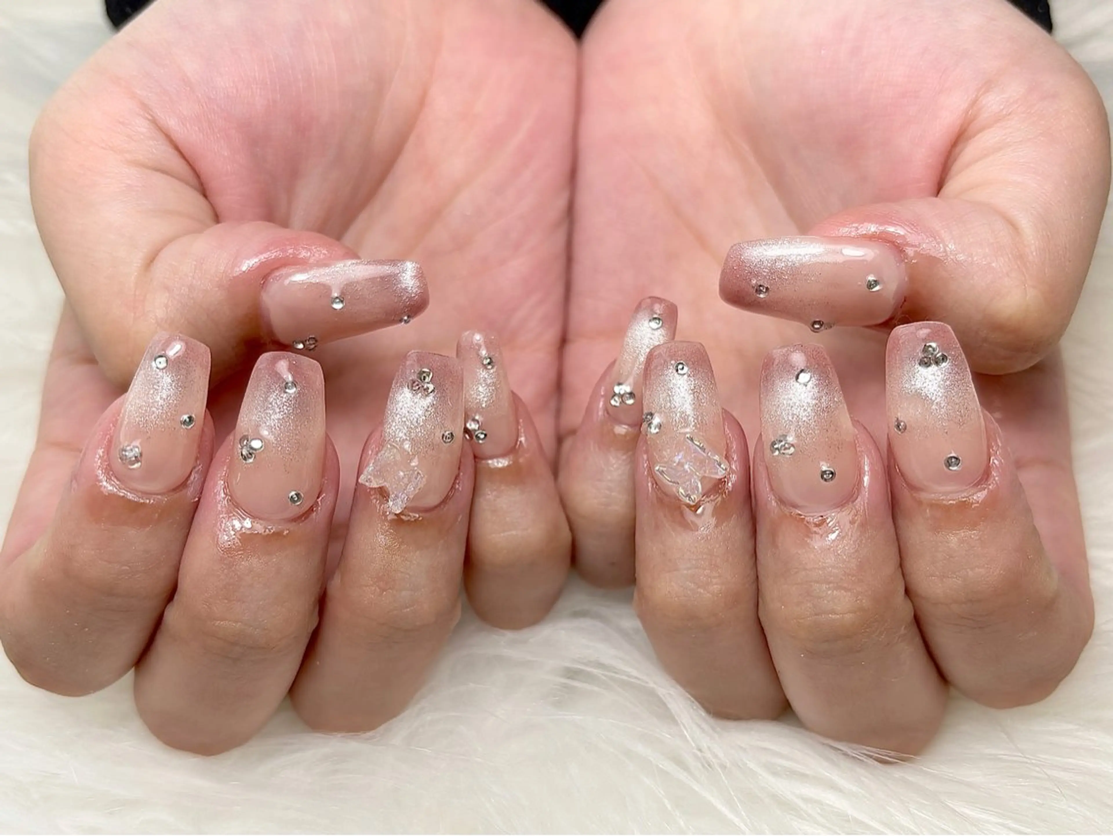 ネイル スカルプネイル ハンドネイル etoile filanteのネイルデザイン