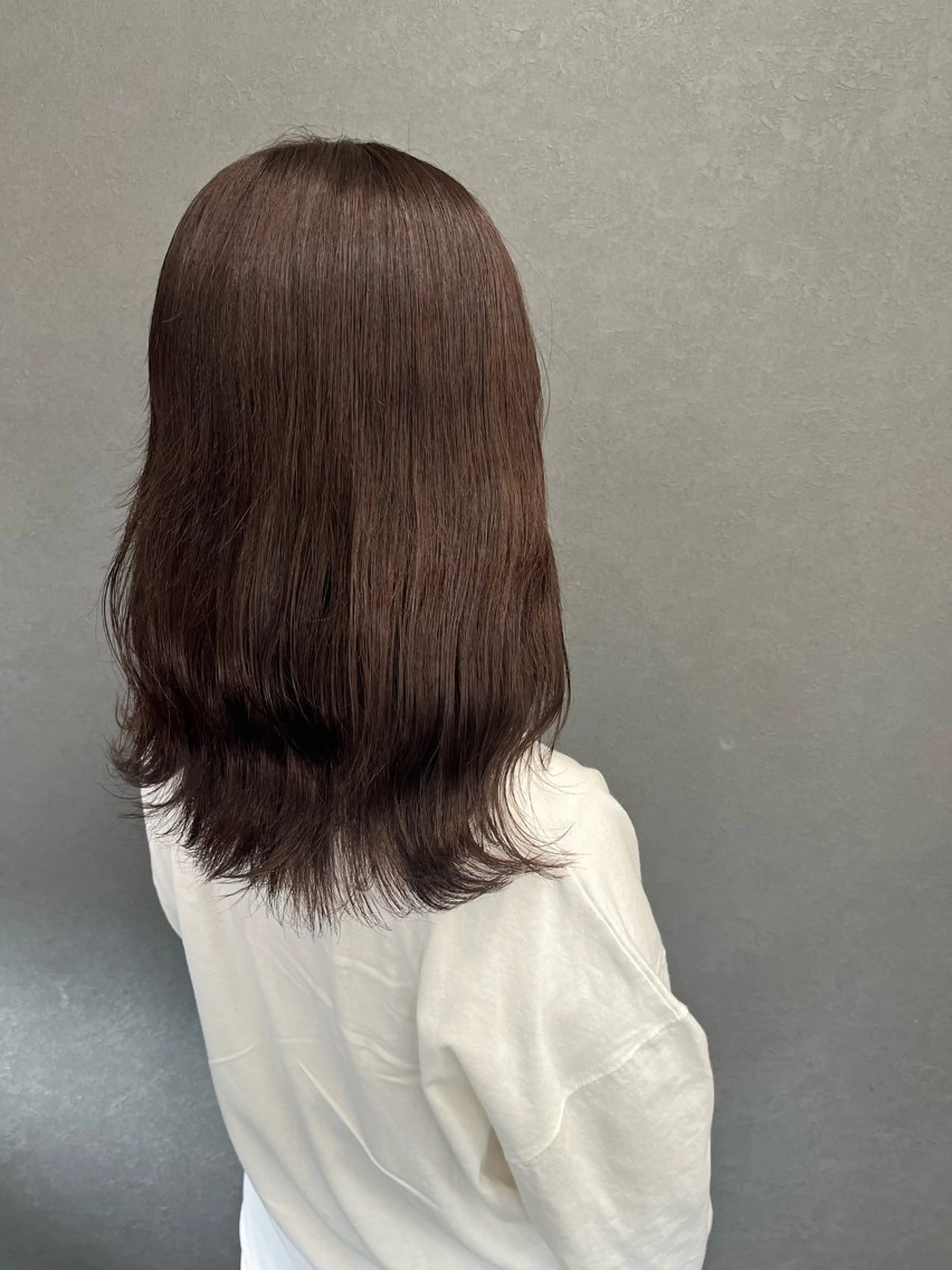 カラー 松井 咲樹のヘアスタイル